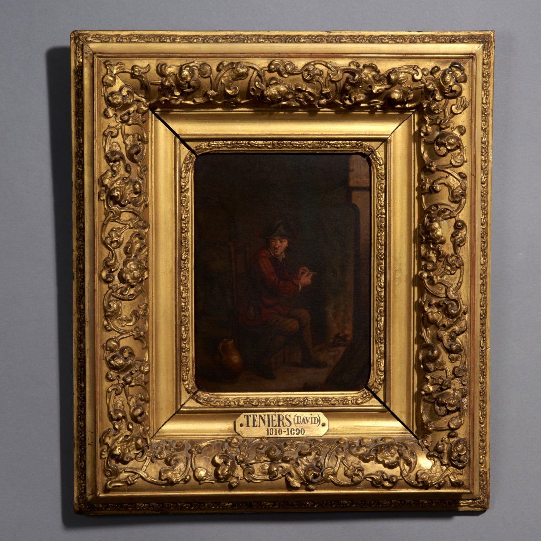 David Teniers (1610-1690) Oil on Board (1 of 2)