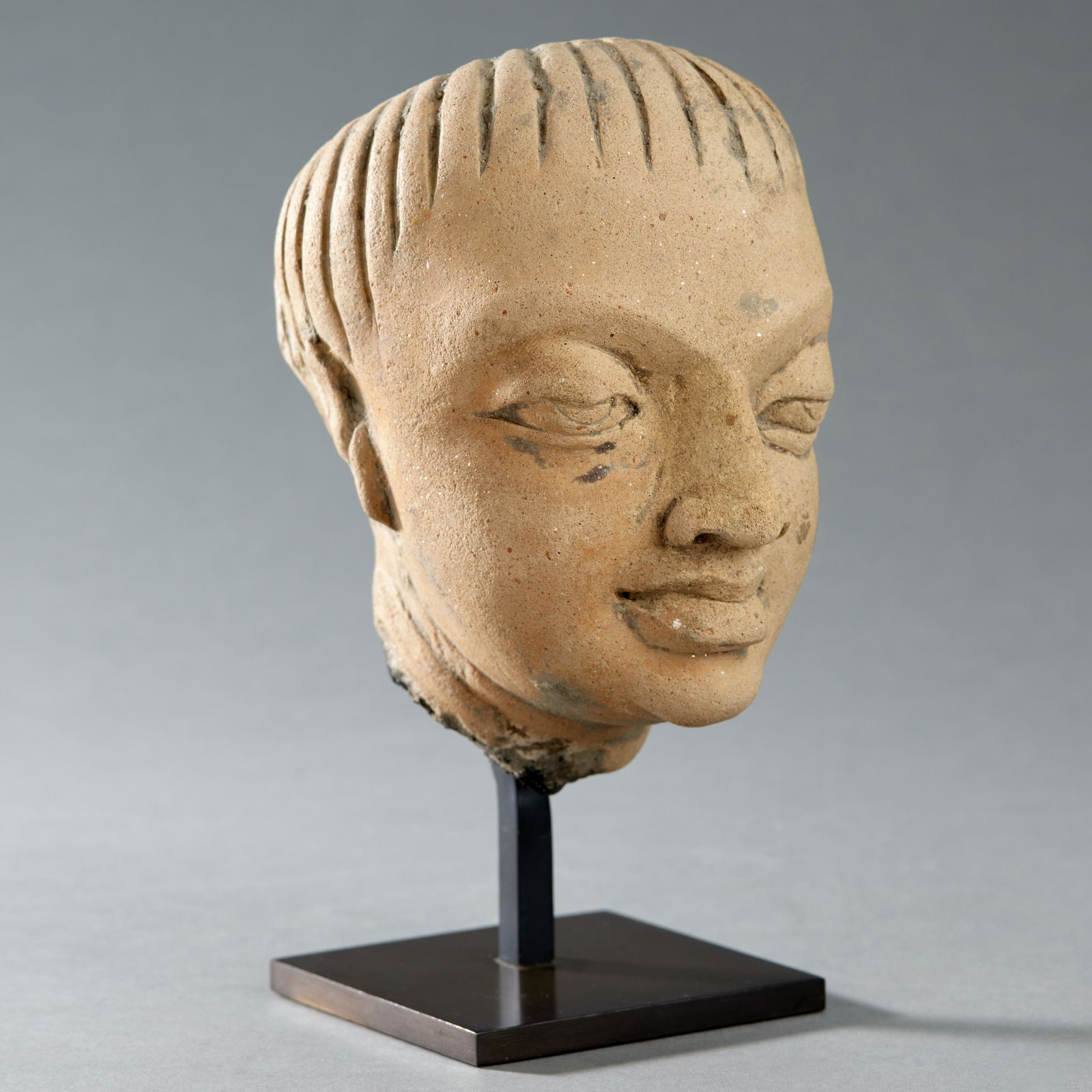 Ancient Indian Head of a Deity (1 of 4)