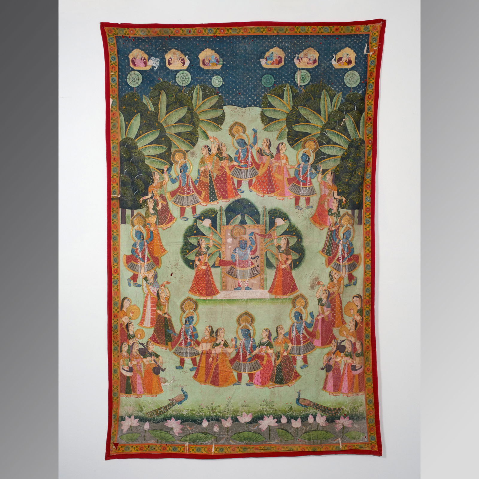 Indian Hand-Painted Pichwai (1 of 1)