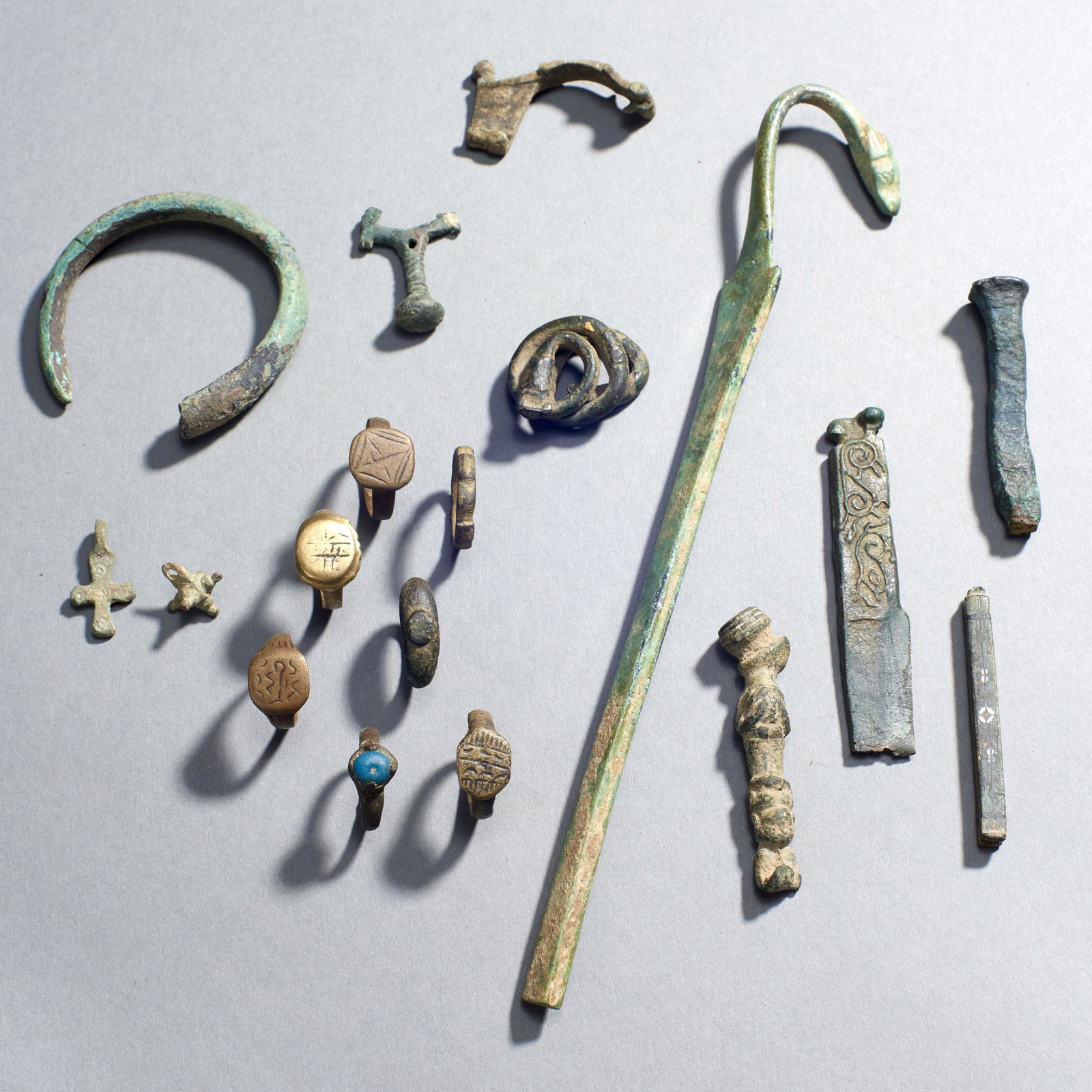 Group of Ancient Bronze Objects (1 of 1)