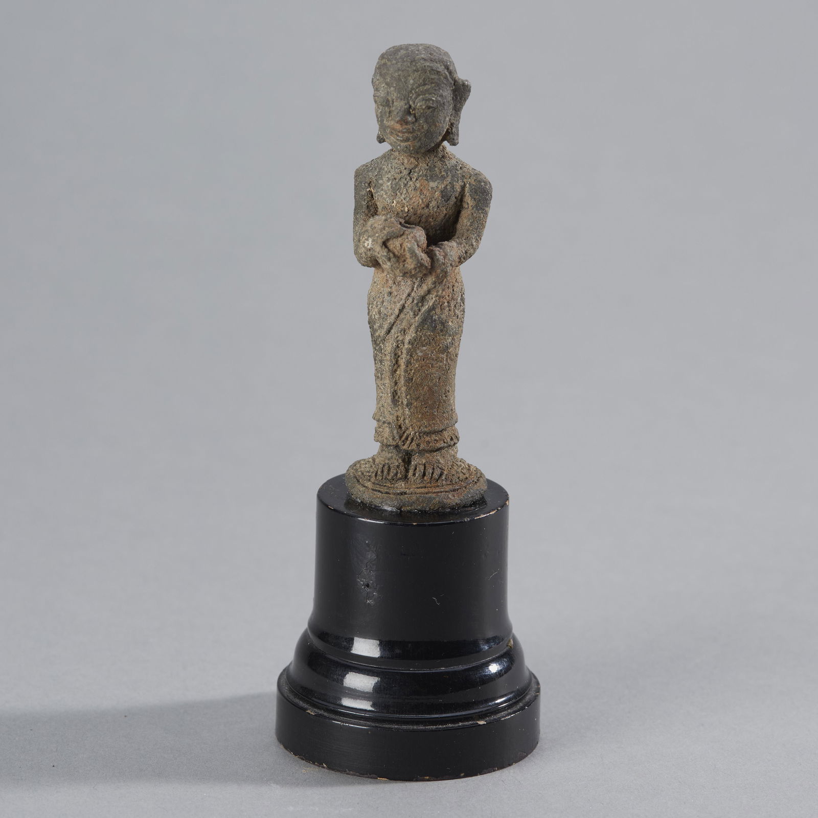 Burmese Leaded Bronze Figure of Buddha (1 of 1)