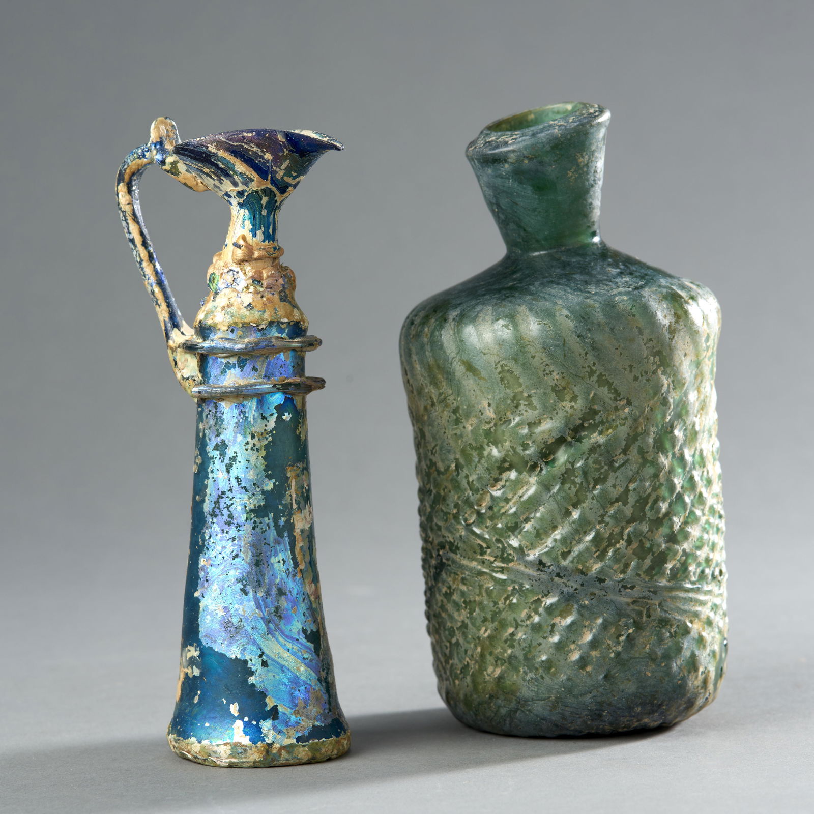 Two Ancient Islamic Glass Vessels (1 of 2)