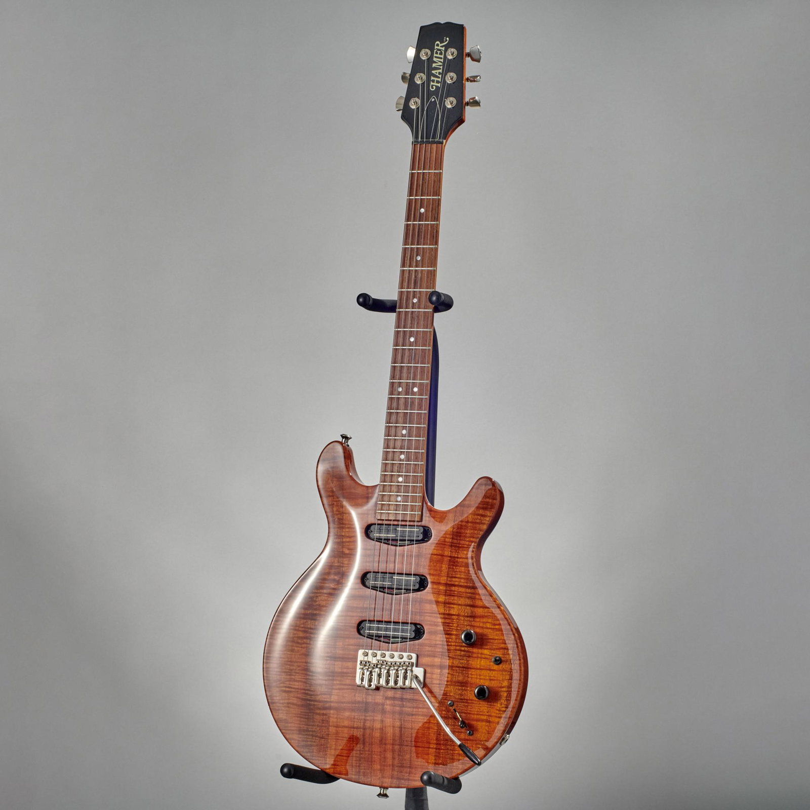 Rare 1991 Hamer Mirage I Electric Guitar, Koa Top (1 of 4)