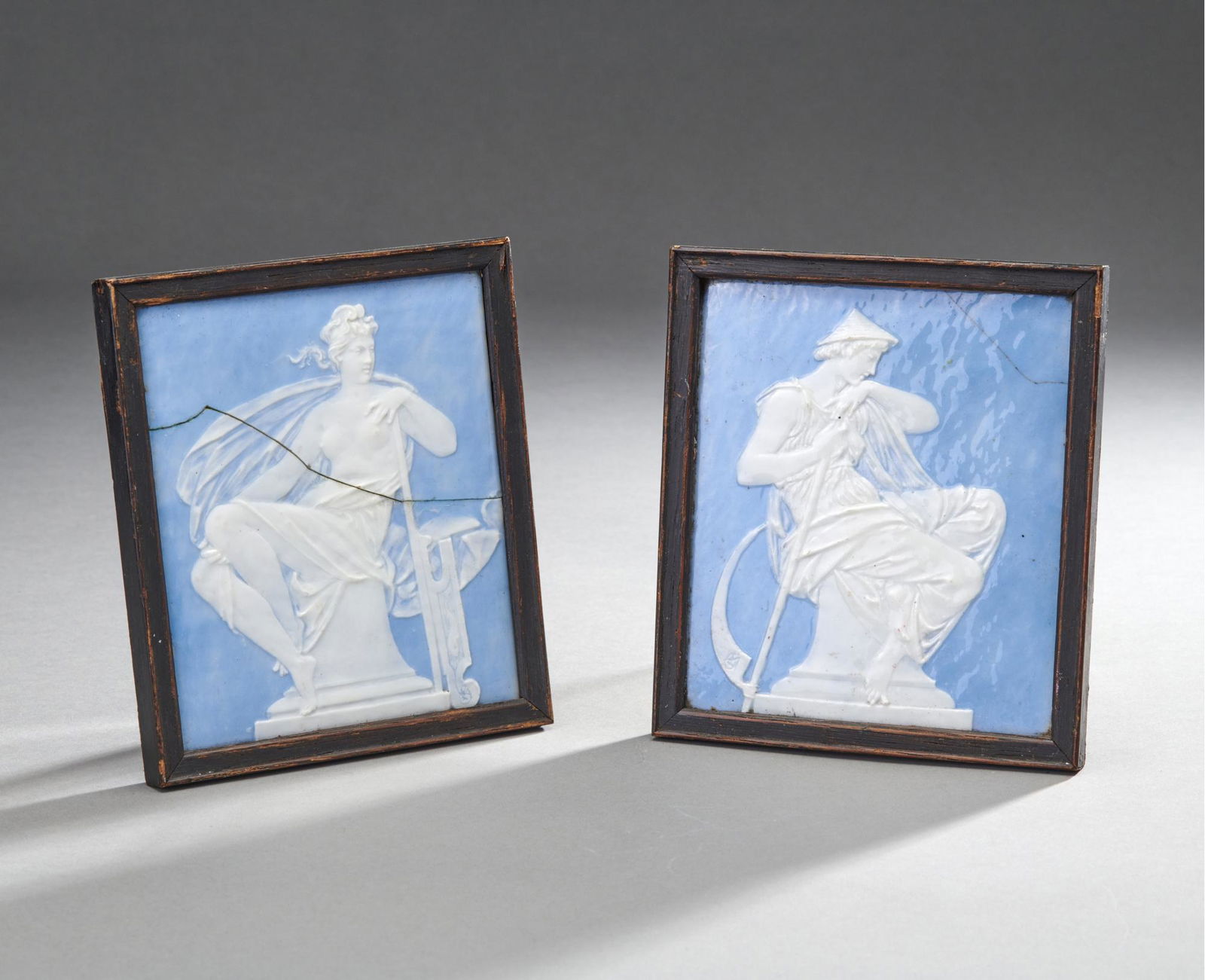 Pair Minton Pate Sur Pate Plaques (1 of 5)