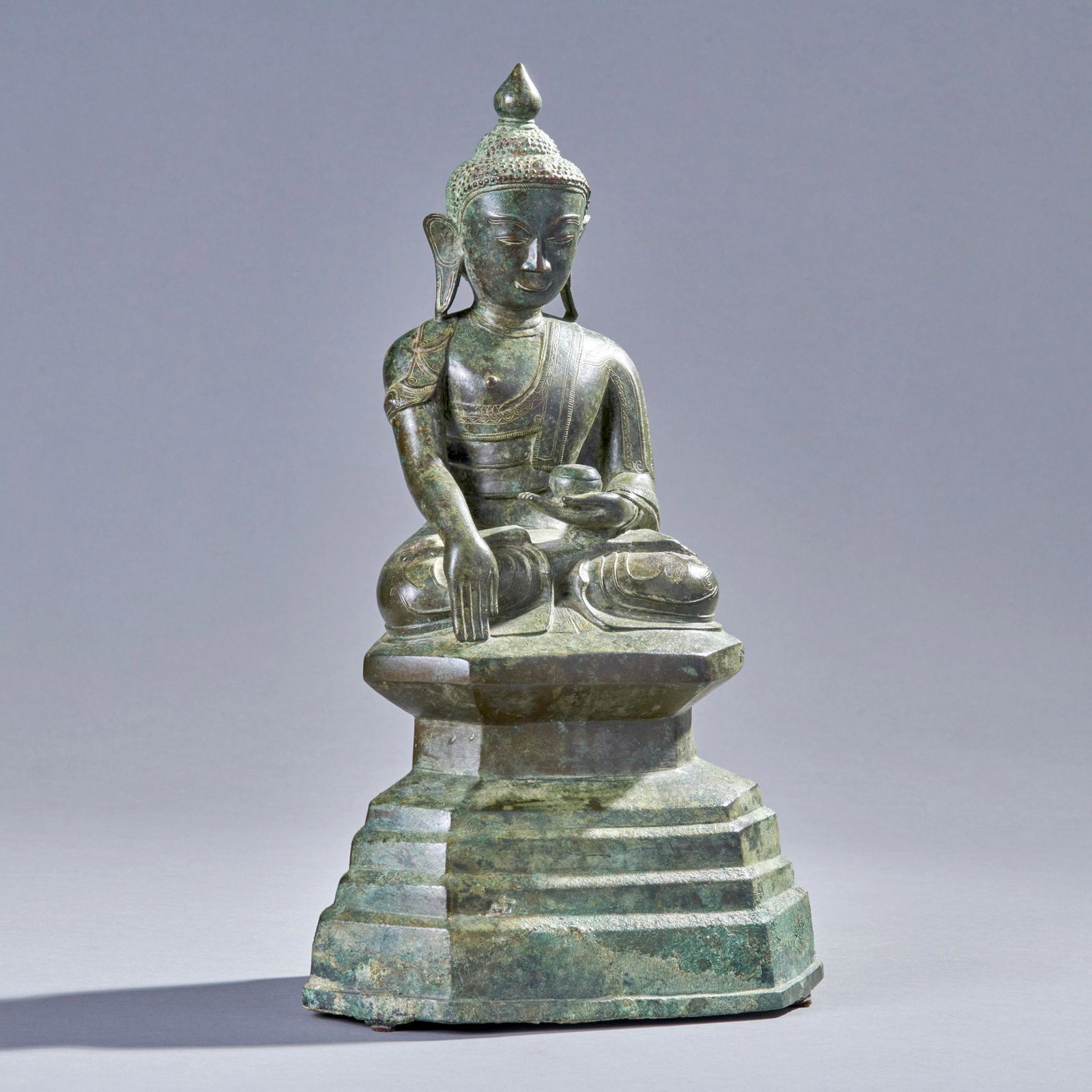 Fine Burmese Bronze Buddha (1 of 5)