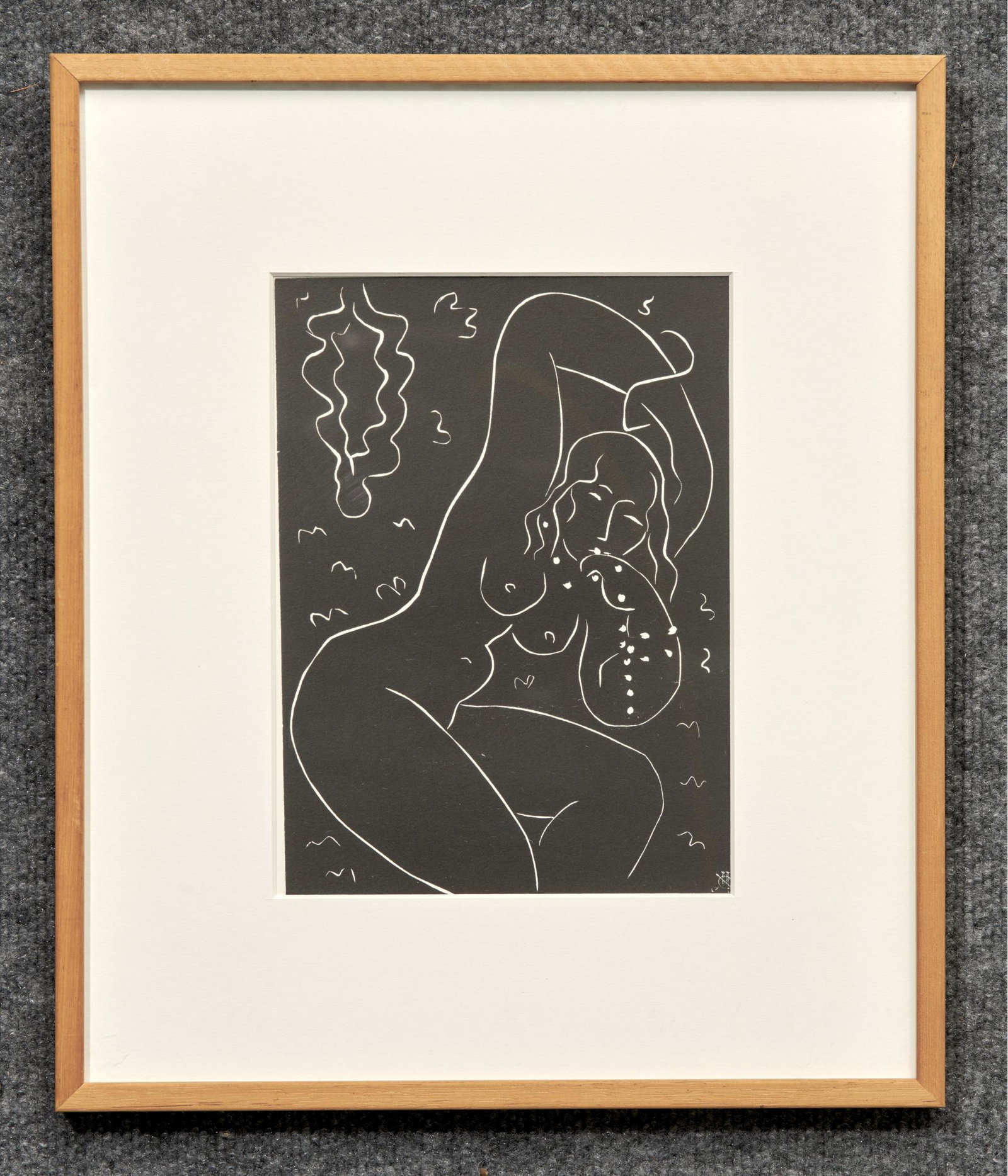 Henri Matisse Lino Cut Print Nu Au Bracelet, Chalcographie Du Louvre (1 of 4)