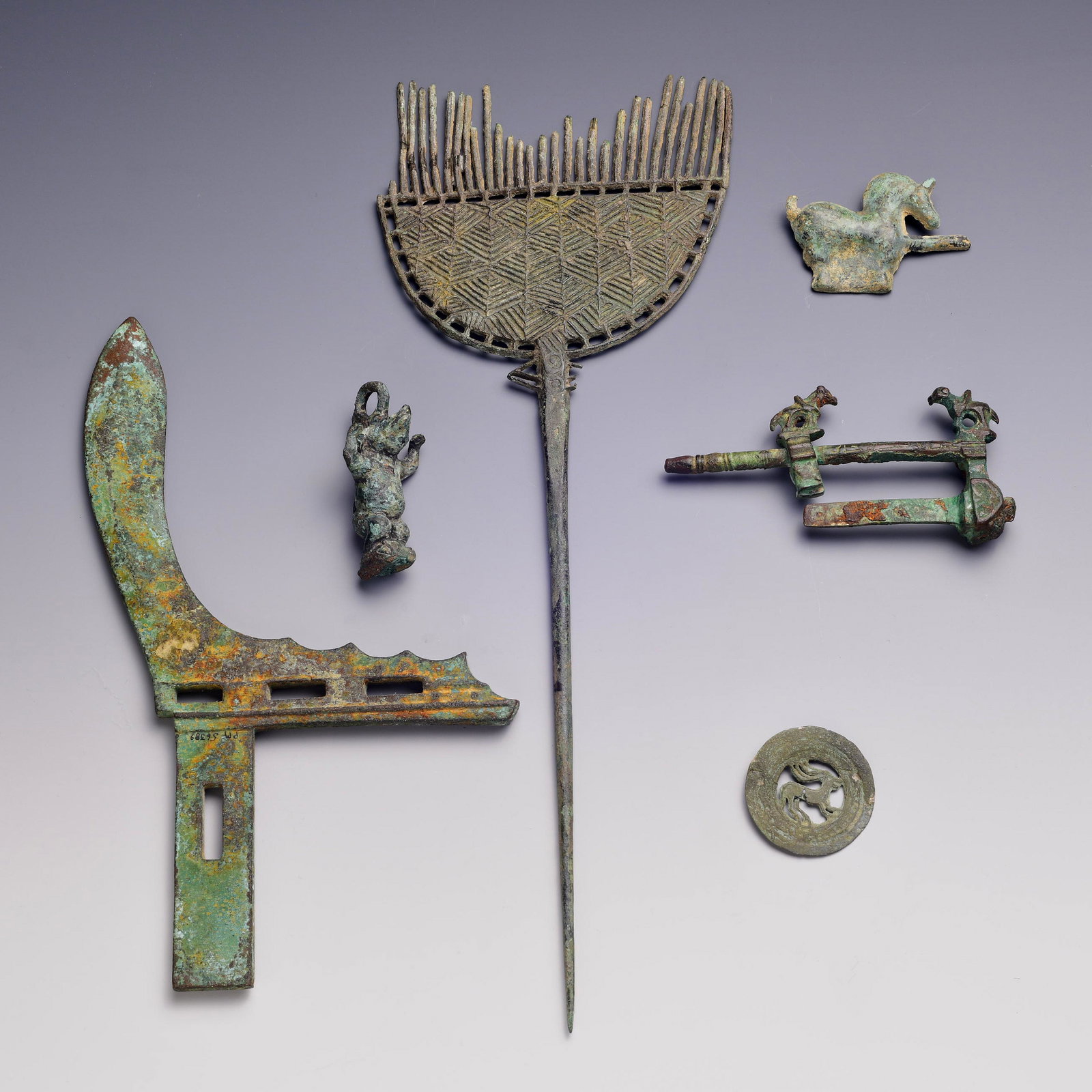 Collection Of Ancient Bronze Objects (1 of 2)