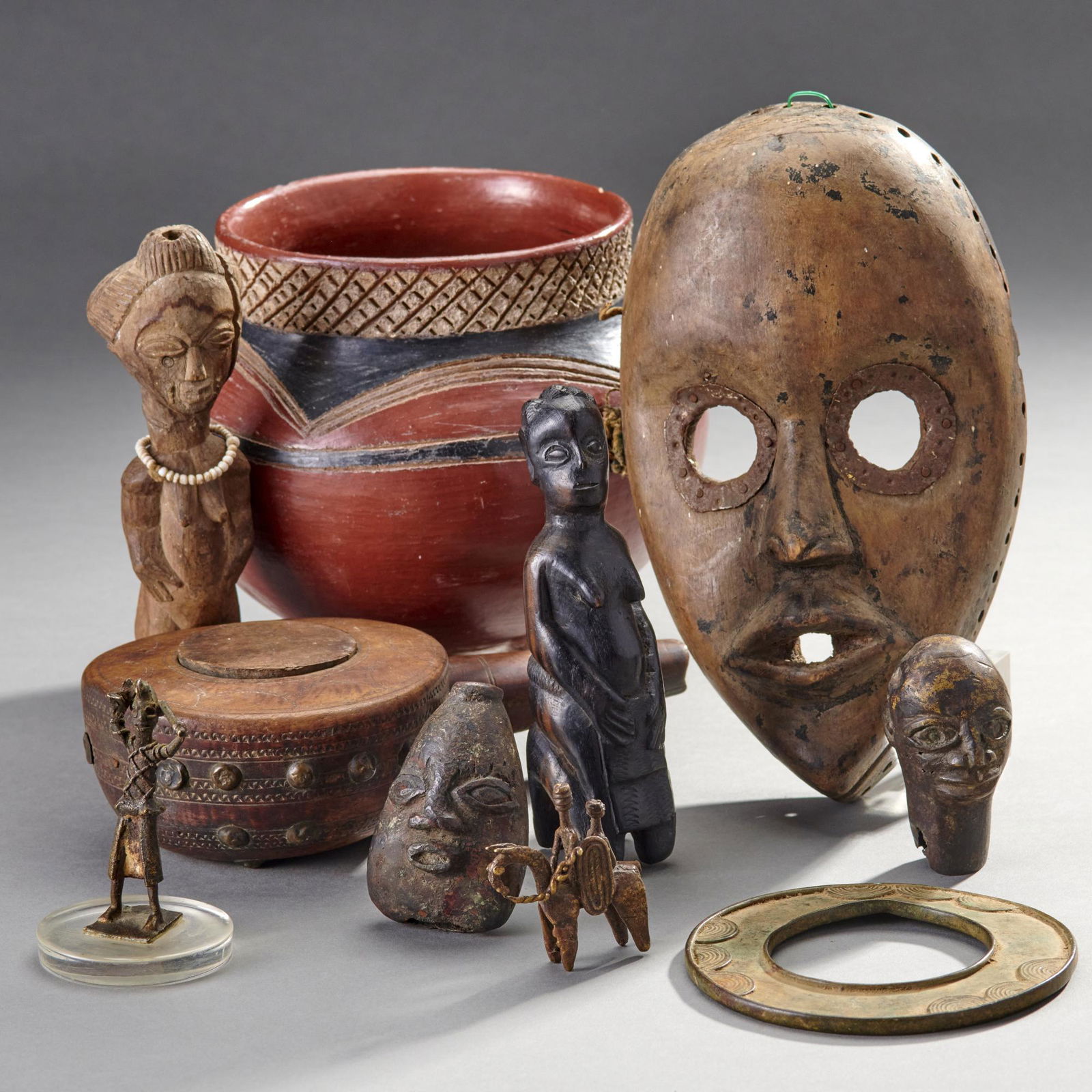 Collection Of African Objects (1 of 2)