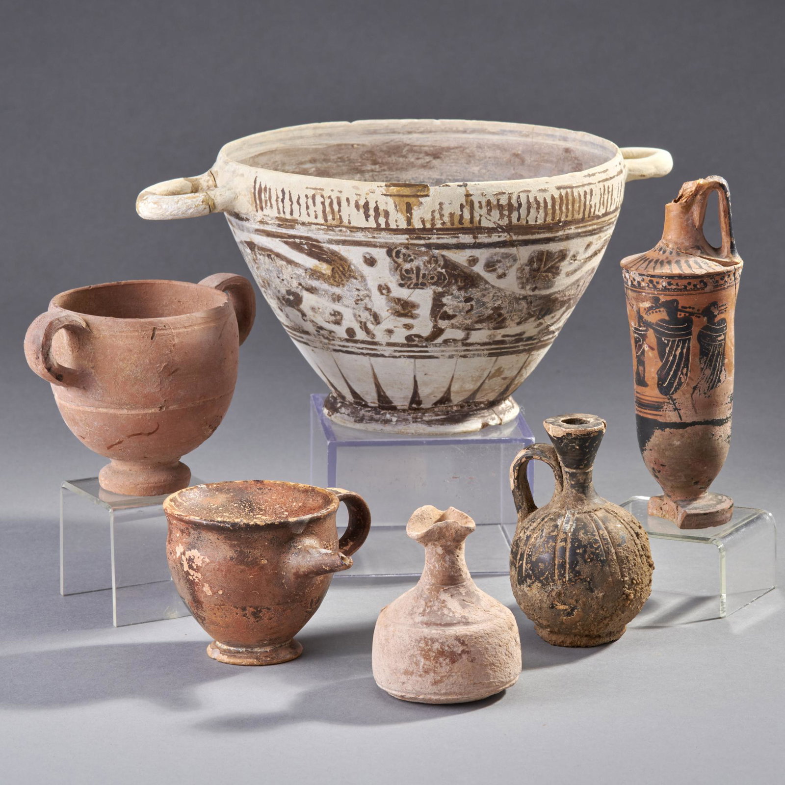 Ancient Greek Pottery Group (1 of 3)