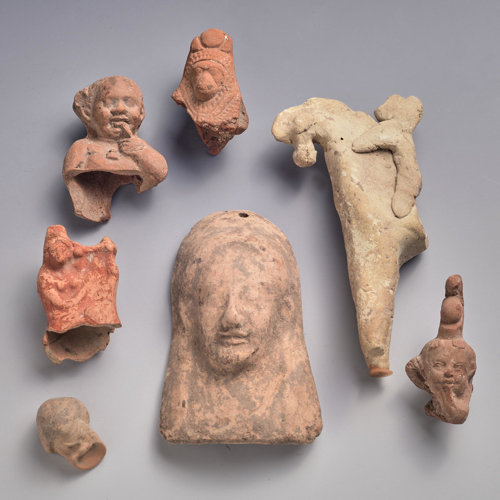 7 Ancient Pottery Fragments (1 of 4)