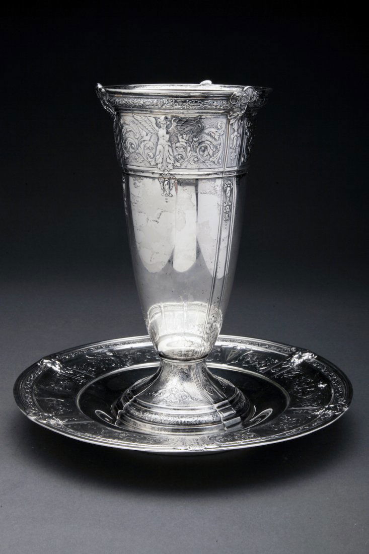 Gorham Florenz Sterling Silver Figural Dish & Vase (1 of 4)