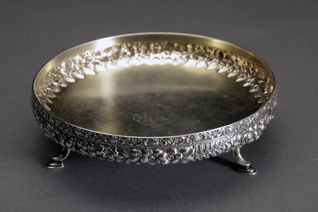 Tiffany & Co Sterling Silver Repousse Bowl (1 of 2)