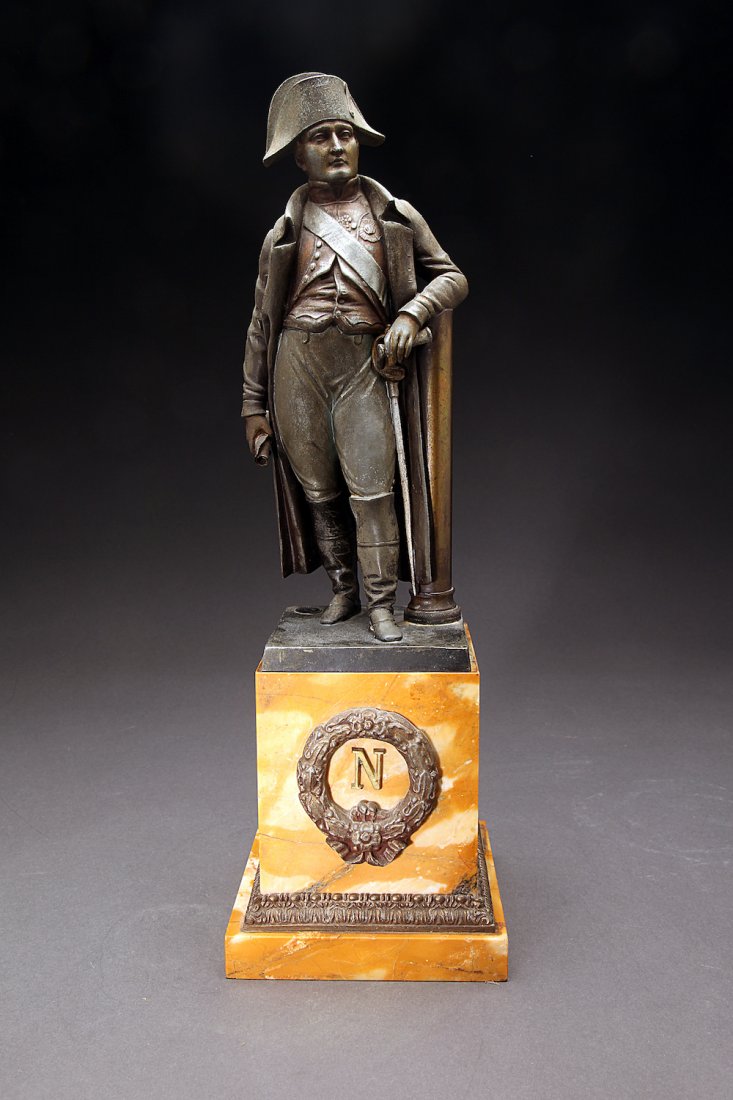 Grand Tour Figure of Napoleon on Marble Base (1 of 4)