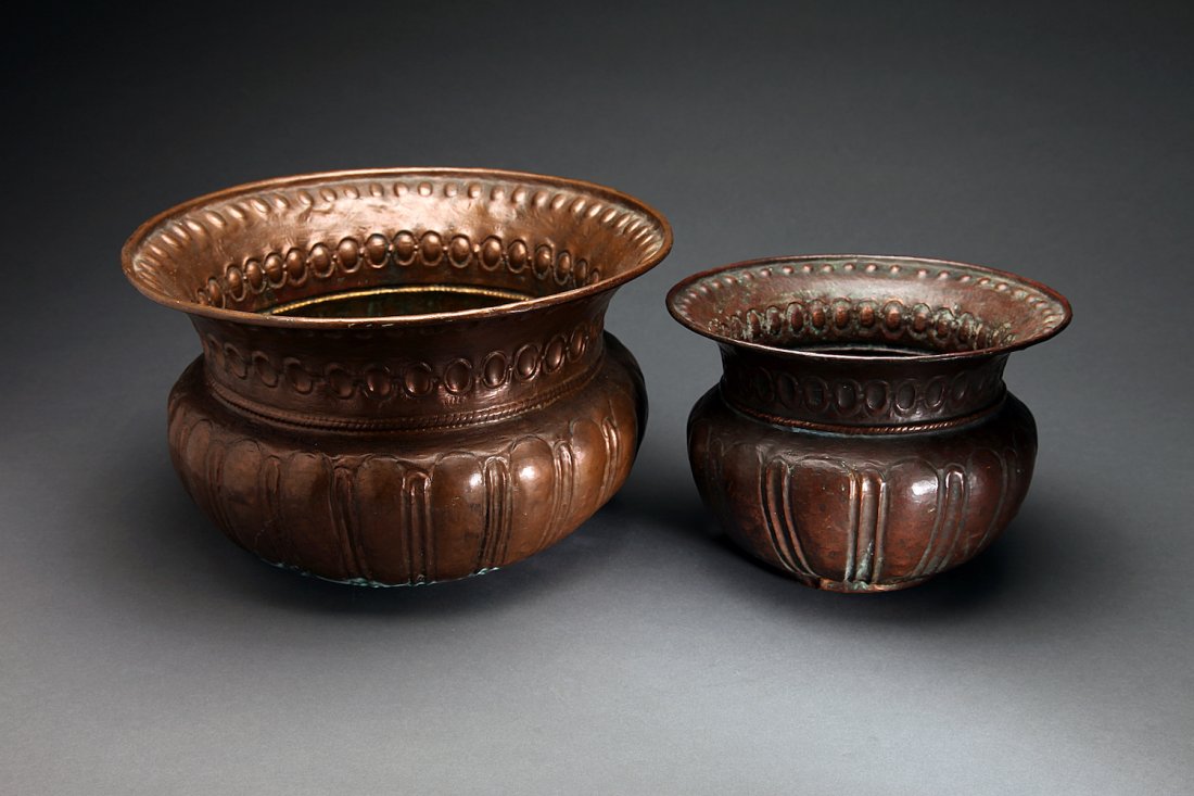 2 Italian Renaissance Copper Basins (1 of 5)