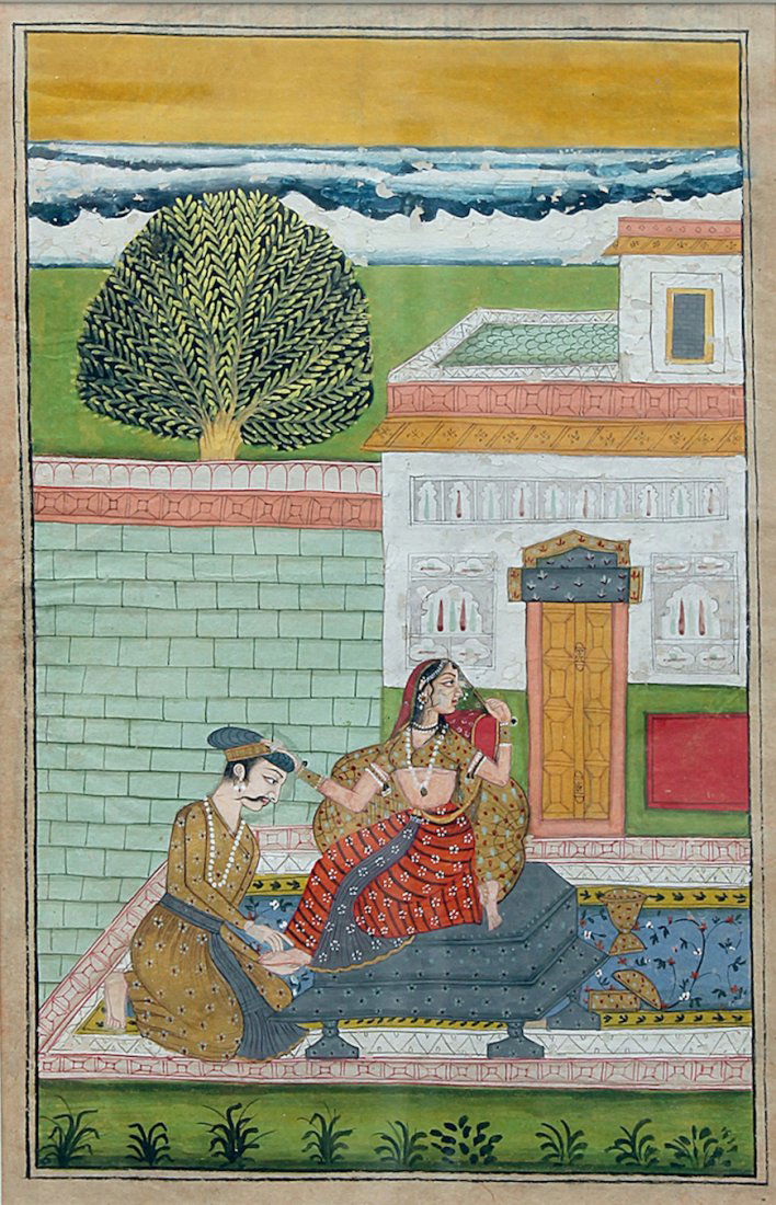 Fine Antique Indian Miniature (1 of 2)