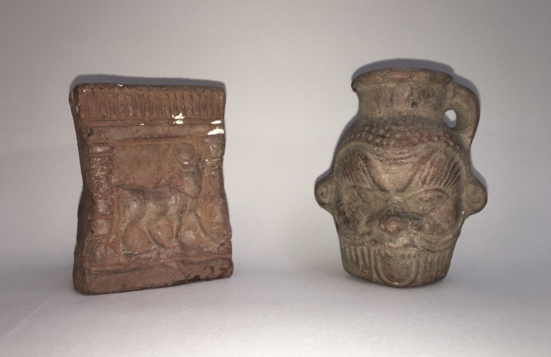 2 Ancient Greco-Egyptian Artifacts (1 of 2)