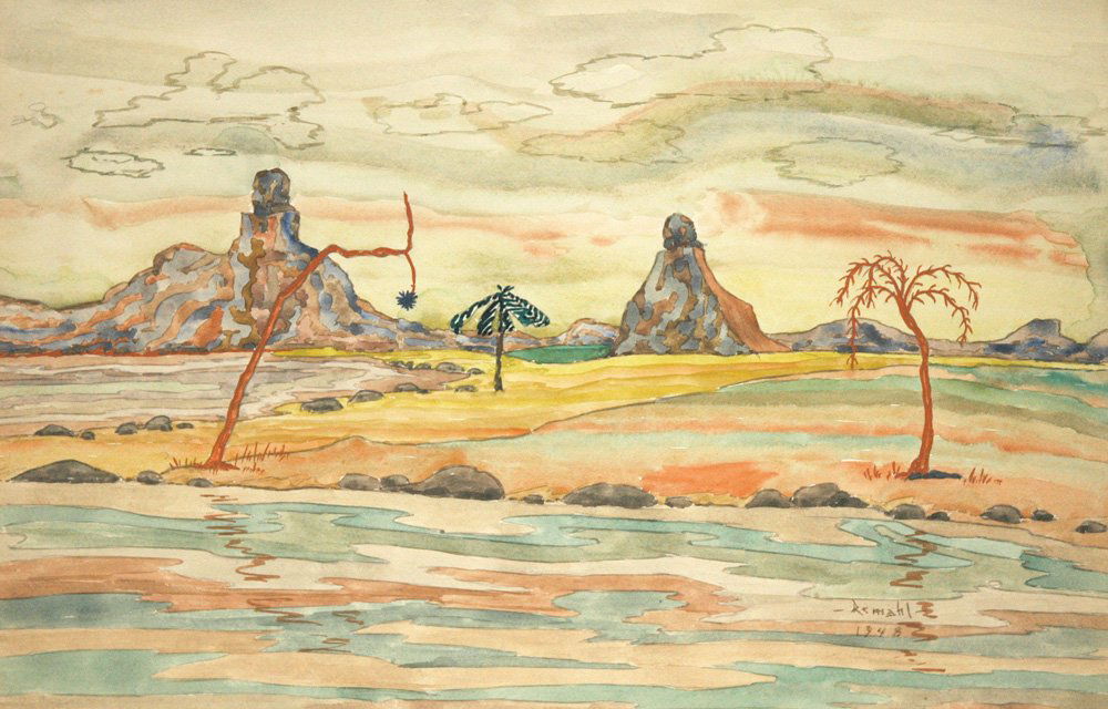 Land of the Unknown by Frederick Remahl, 1948 (1 of 2)