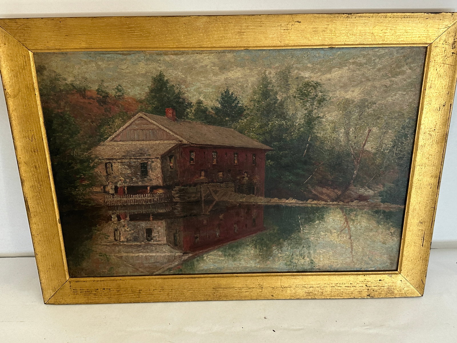 G.A. Frost? Oil on Canvas (1 of 6)