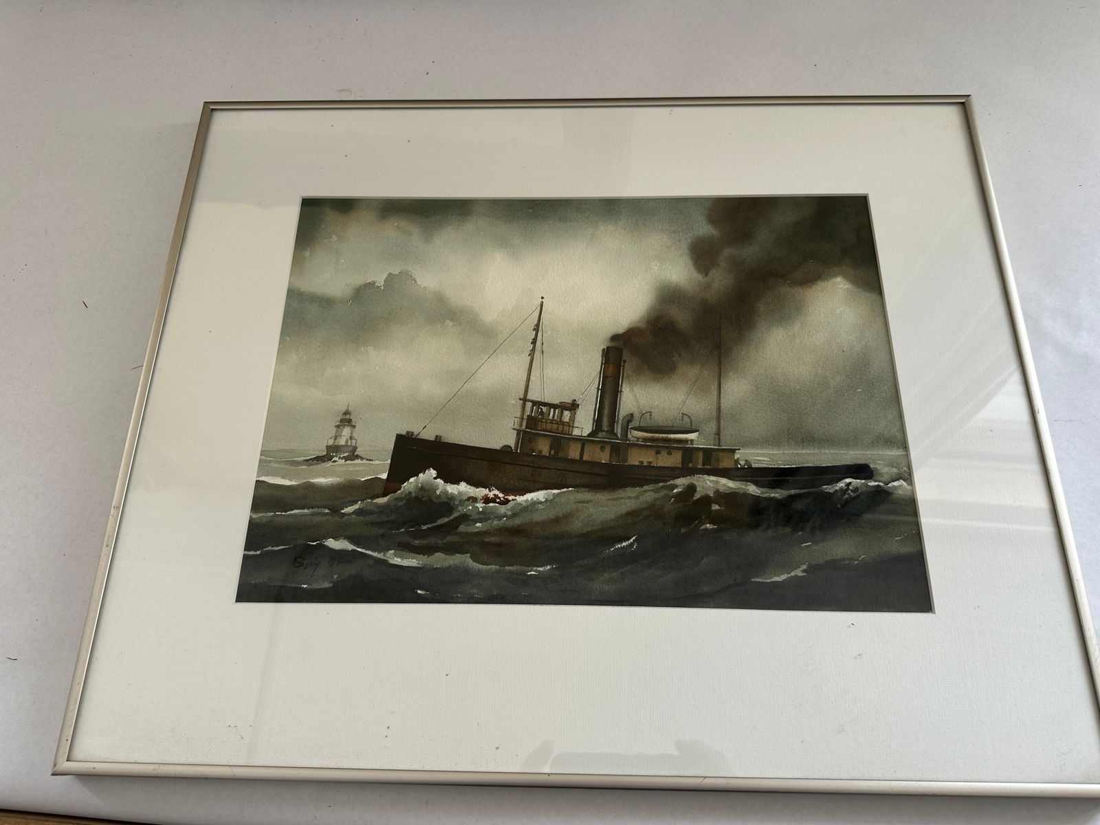 Robert E. Spring Watercolor (1 of 5)