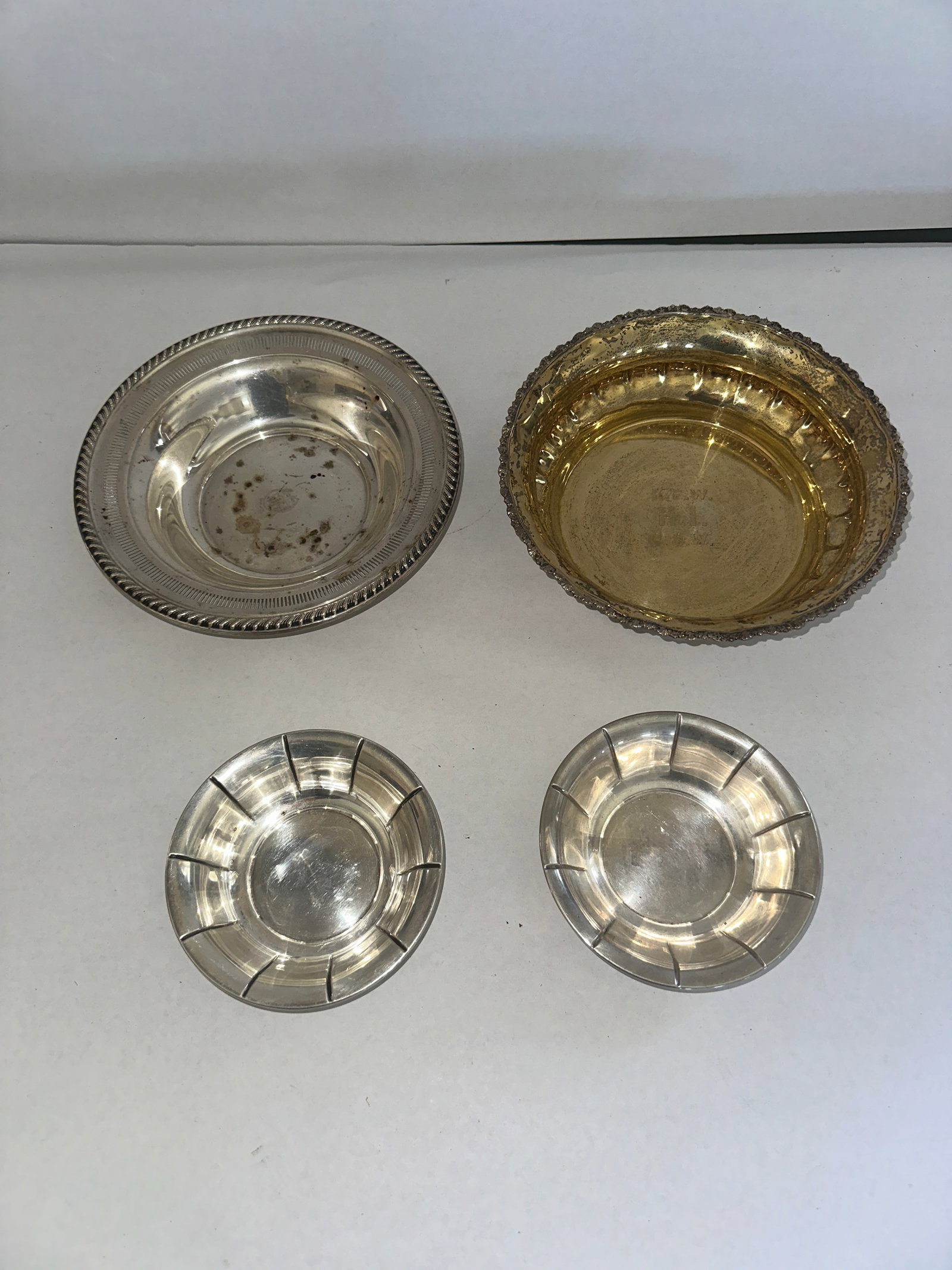 4 Sterling Silver Bowls (1 of 3)