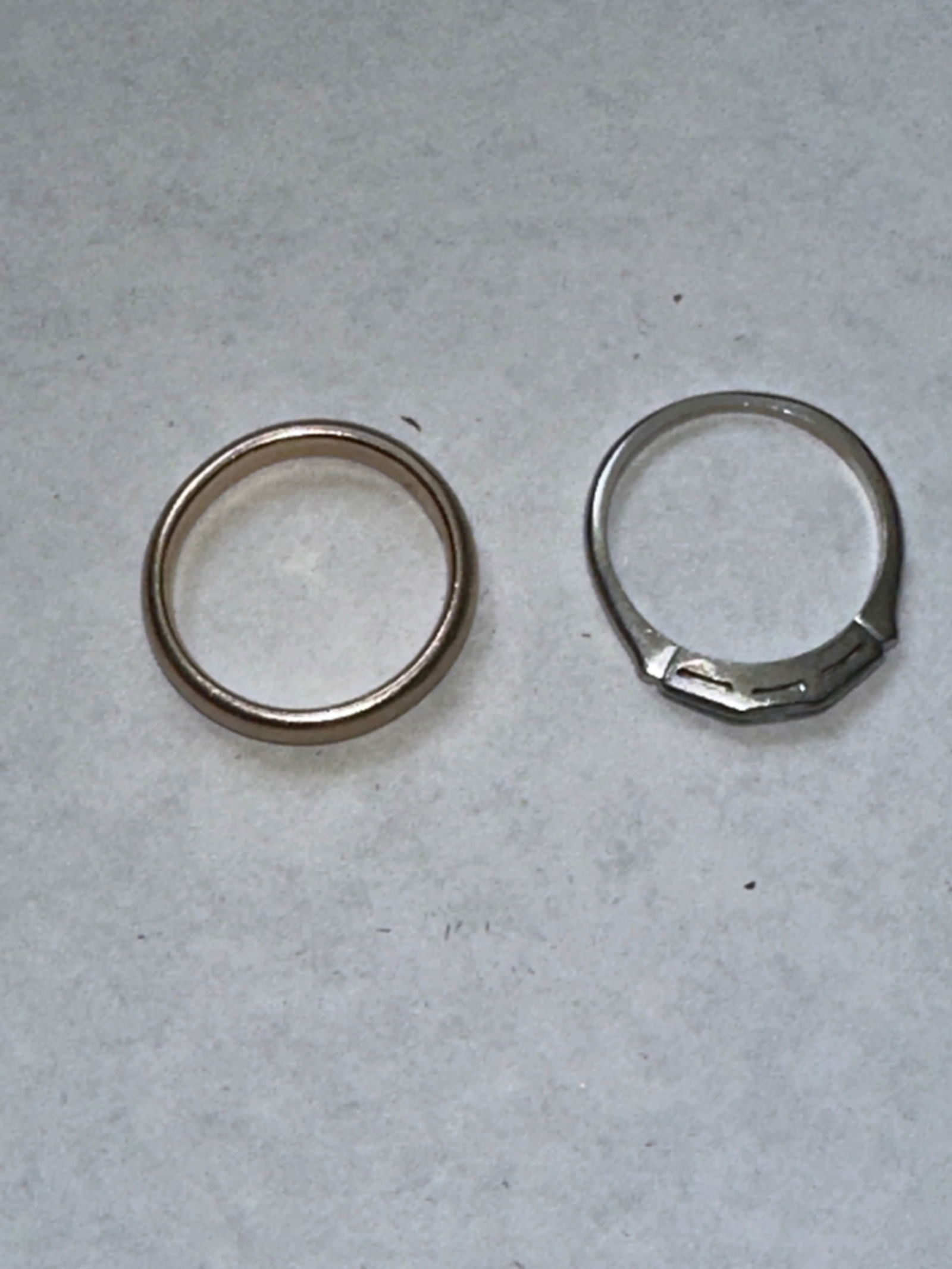 2 Rings, 14 KT Gold (1 of 3)