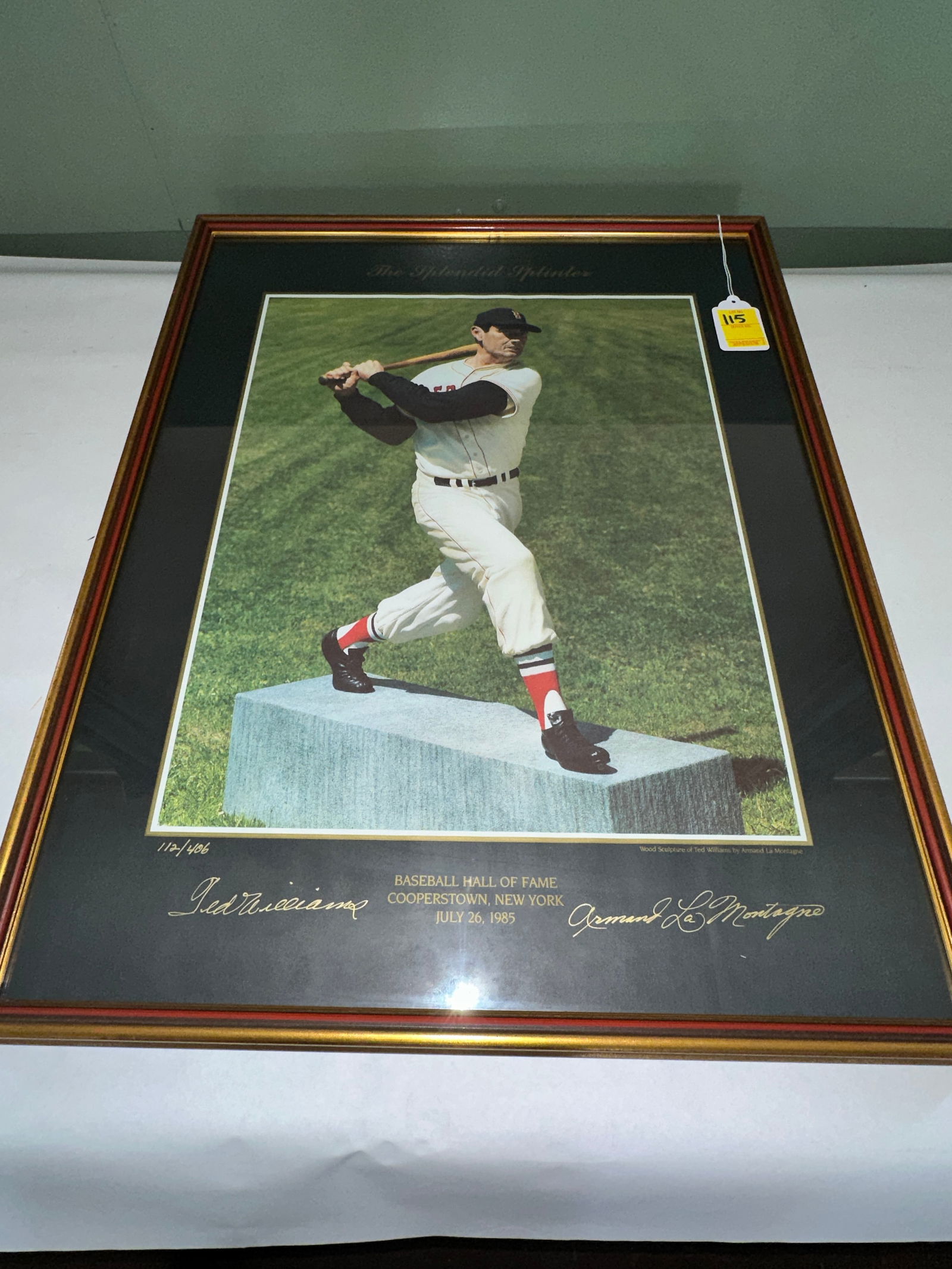 Ted Williams Limited Edition Print (1 of 4)