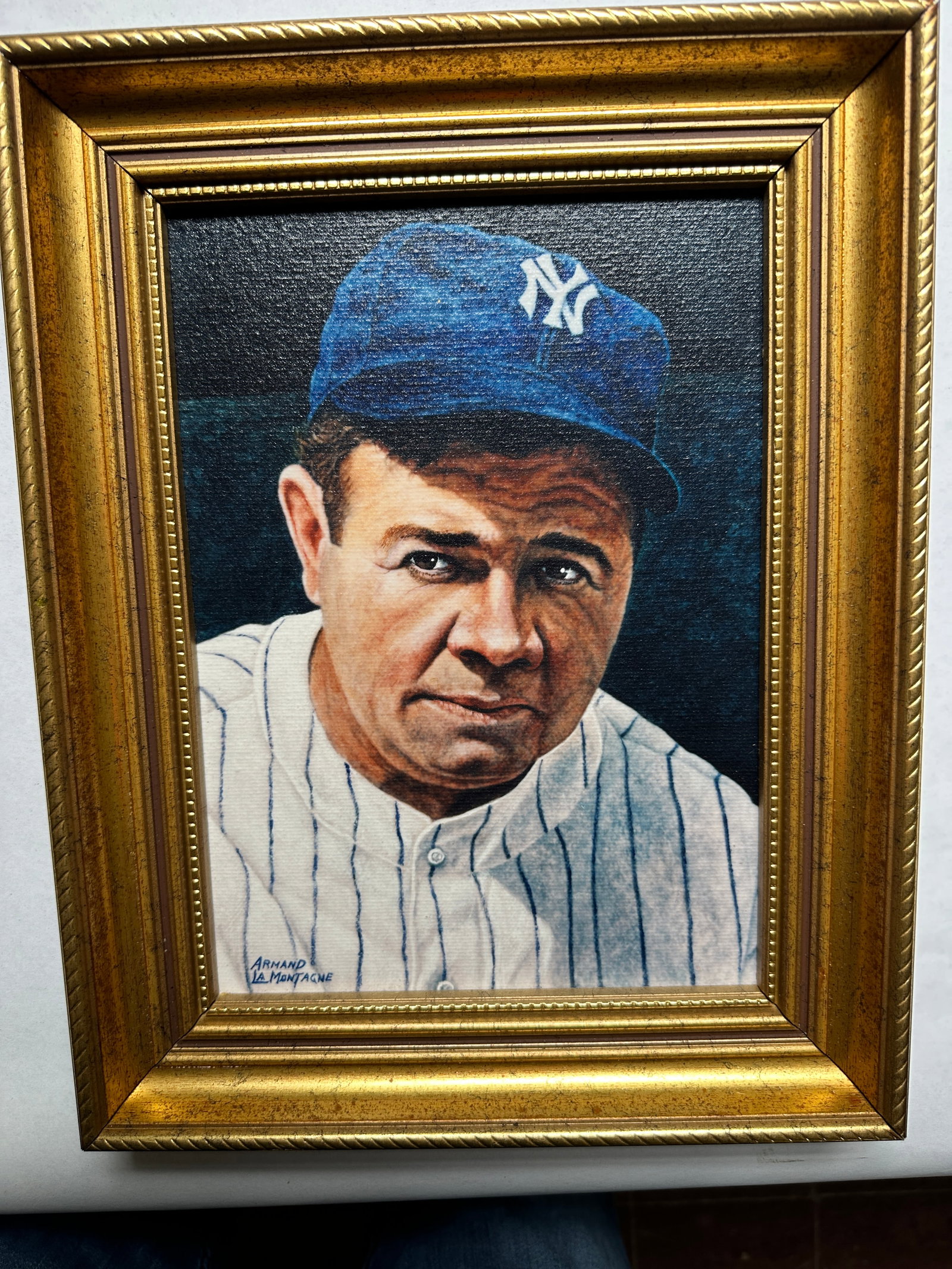 Babe Ruth Print on Canvas (1 of 5)