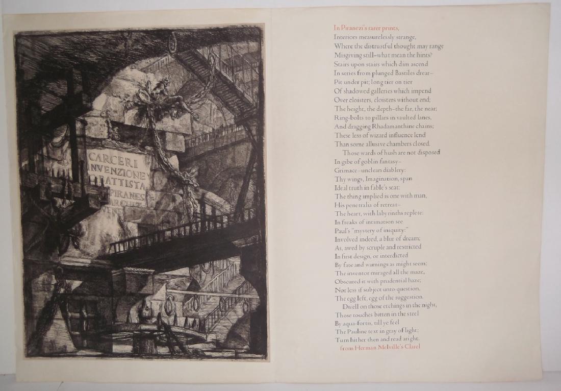 Melville on Piranesi print (1 of 8)