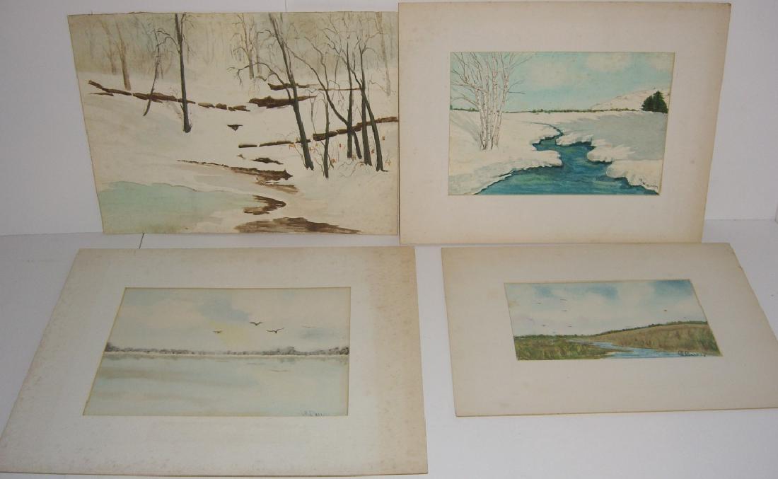 4 1960's  watercolors (1 of 10)