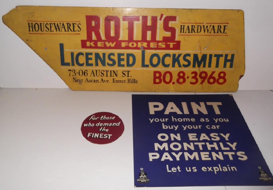 2 advertising display signs (1 of 3)