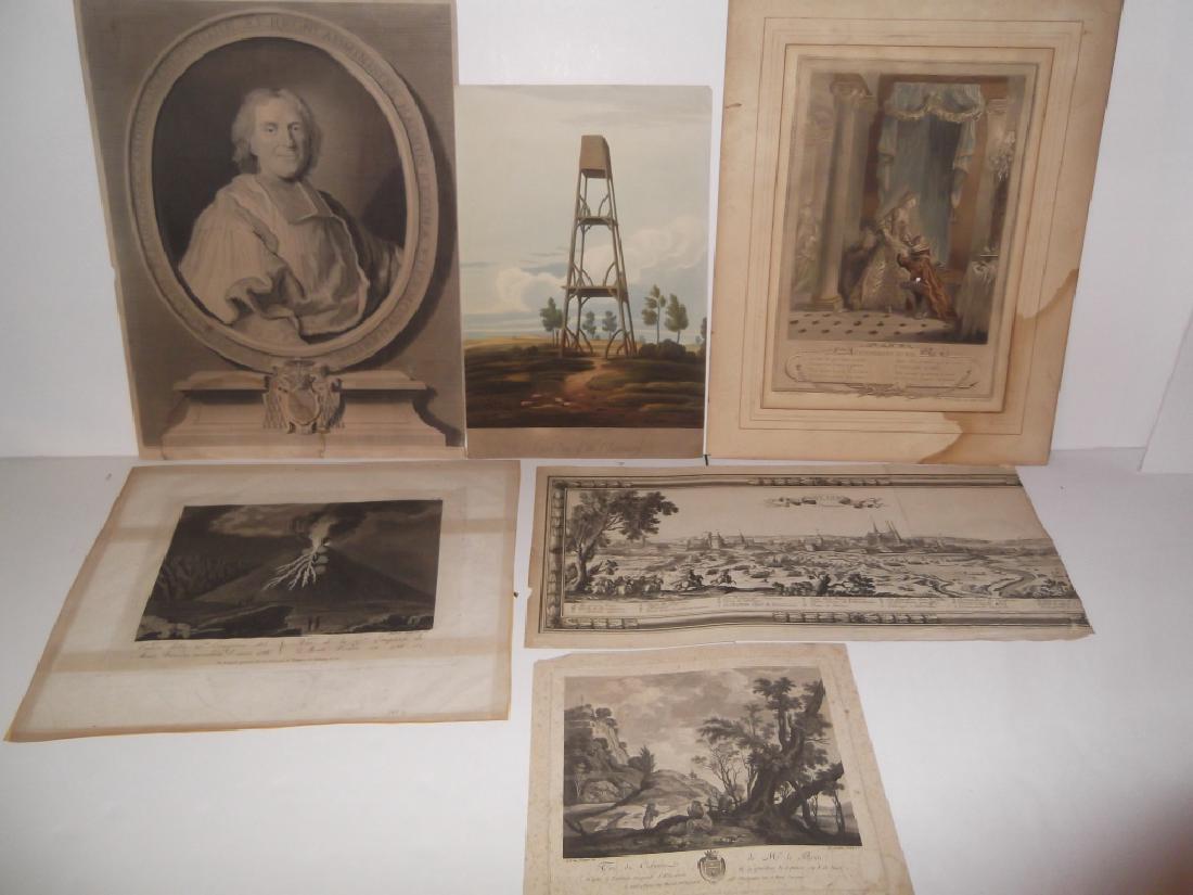 6 19th/20th c. bookplate engravings/etchings (1 of 8)