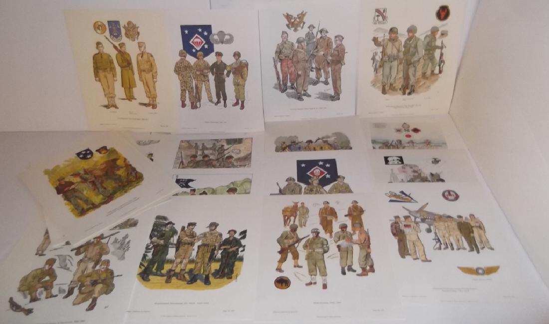 35 military uniforms in America prints (1 of 9)