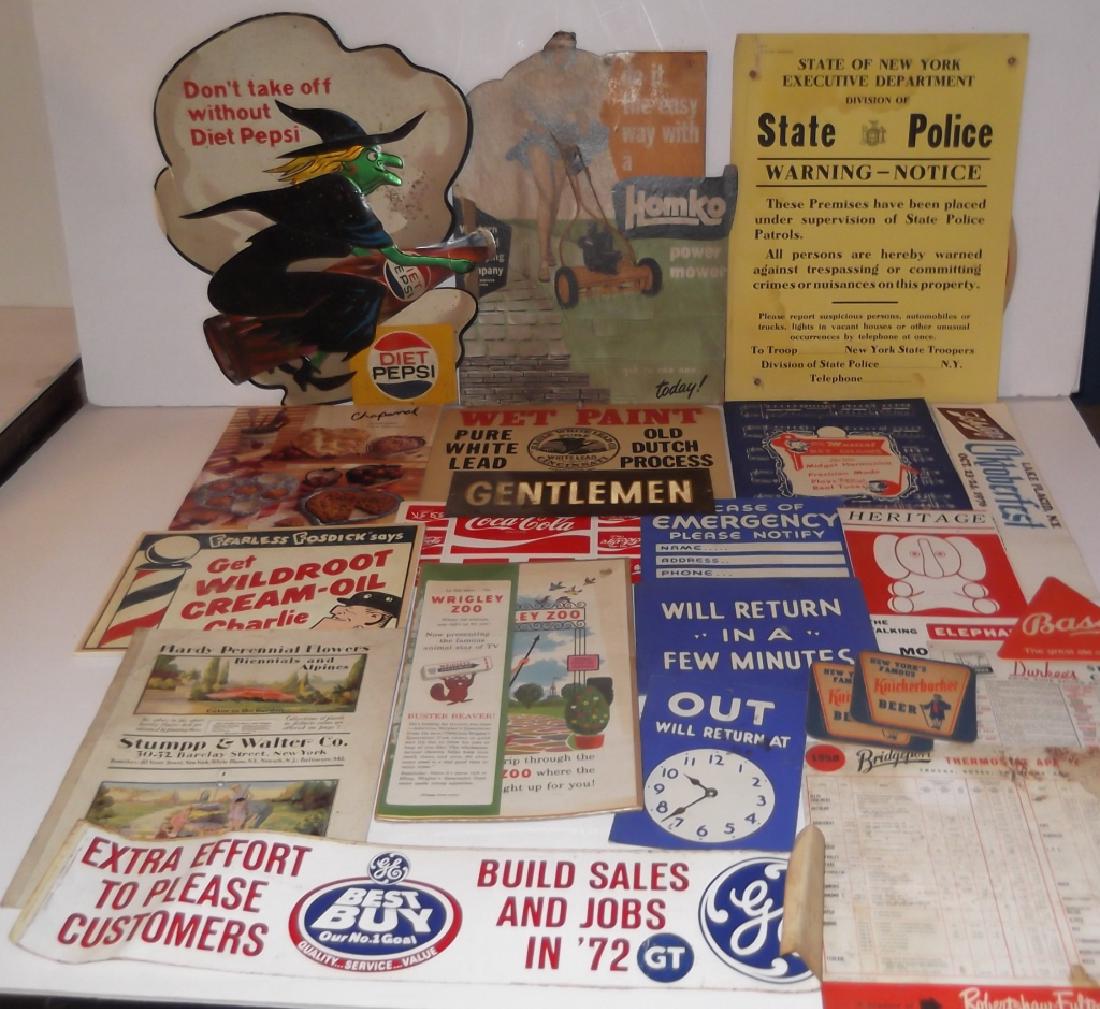 22 vintage advertising lot (1 of 7)