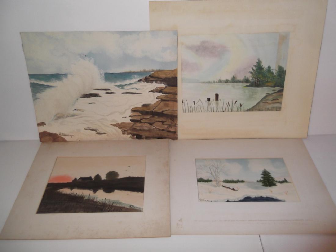 4 1960's/1970's  watercolor (1 of 6)