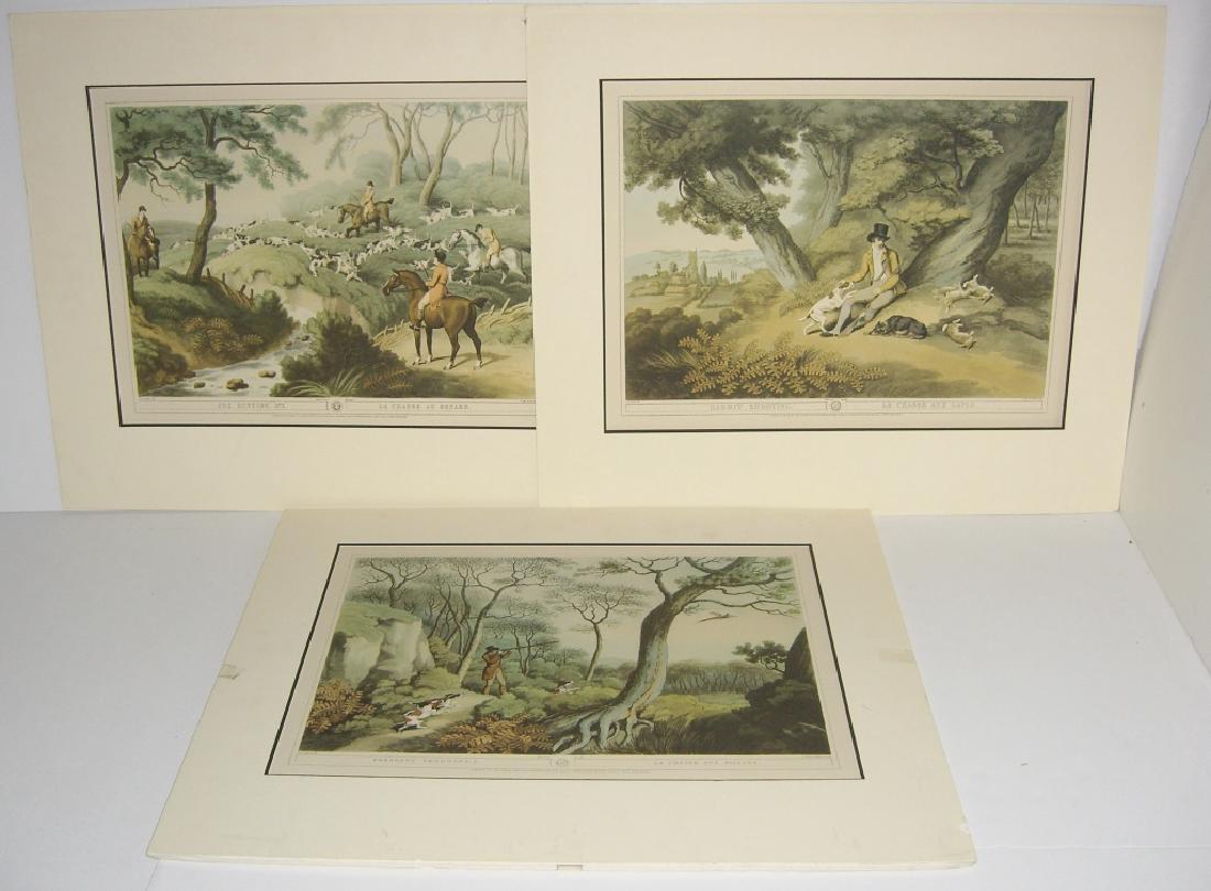 3 British field sports hunting prints (1 of 14)