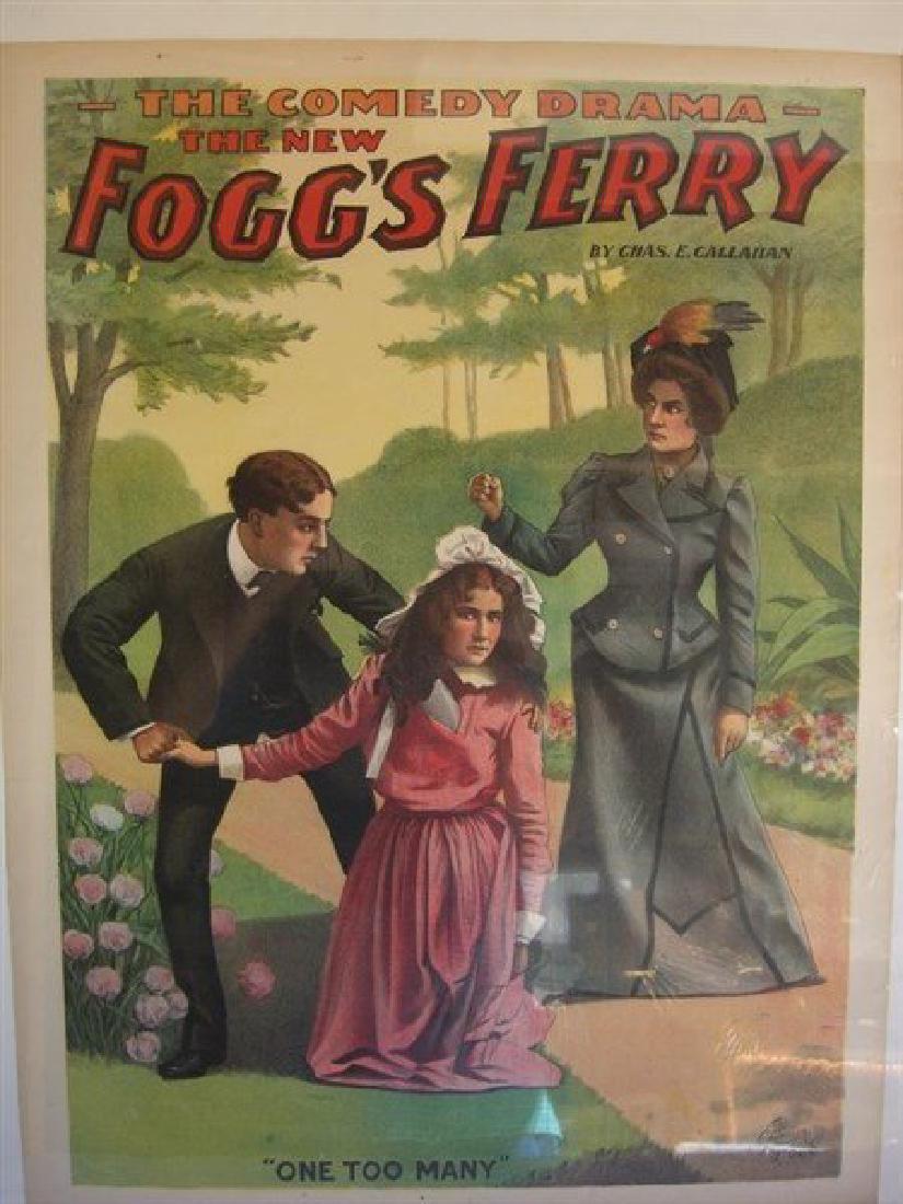 The New Fogg's Ferry lithographed poster (1 of 3)