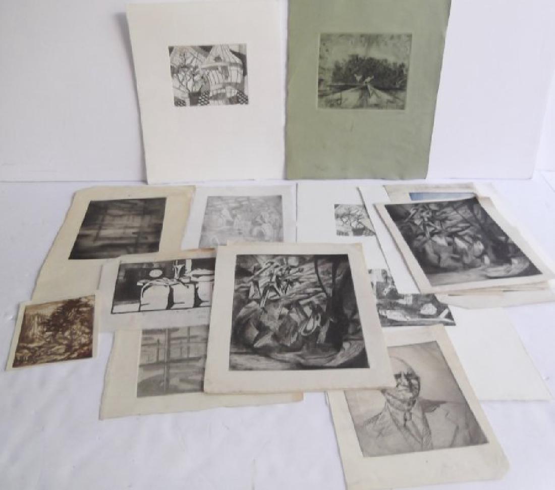 Collection of 21 pieces of artwork (1 of 7)