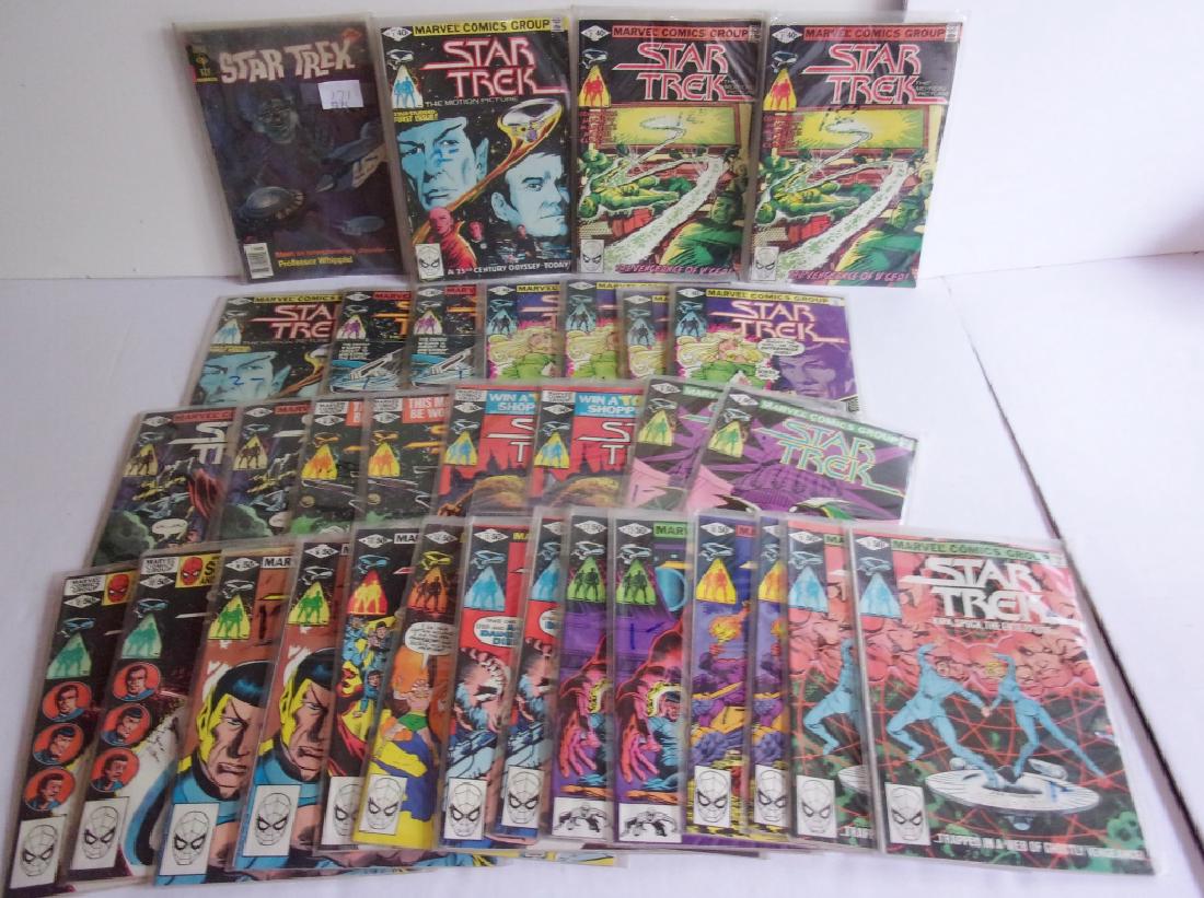 33 vintage Star Trek comic books (1 of 7)
