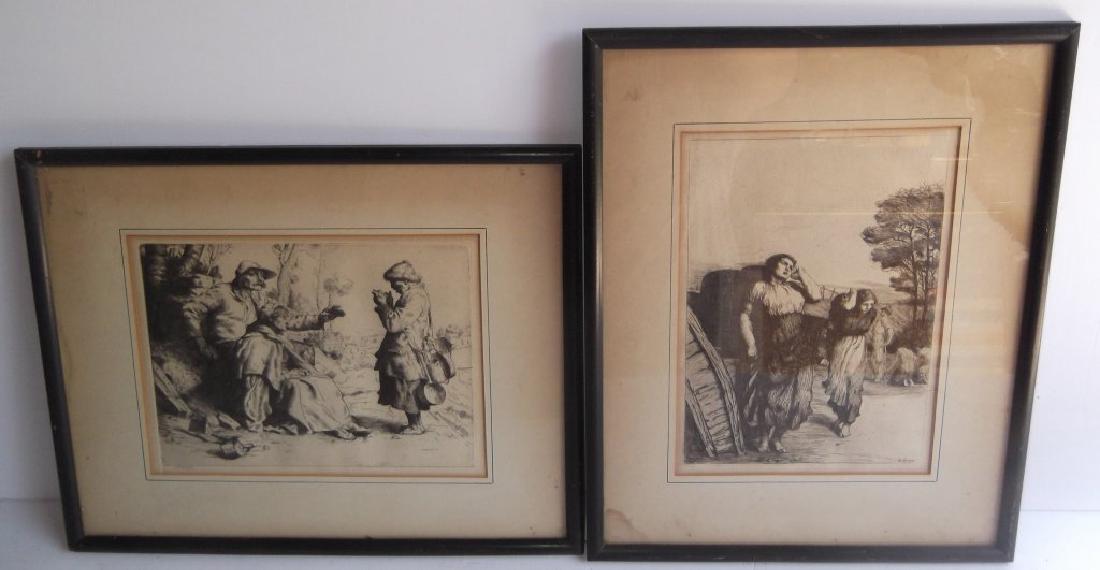2 William Strang etchings (1 of 5)