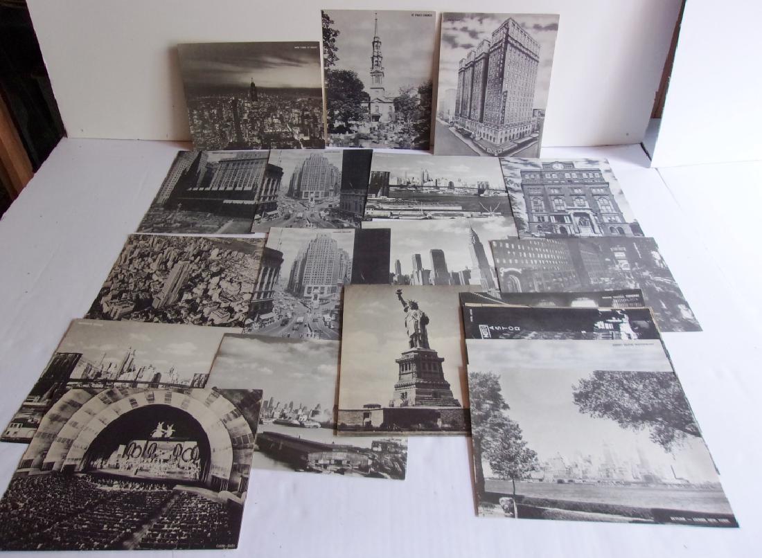 20 large postcards with New York City scenes (1 of 6)
