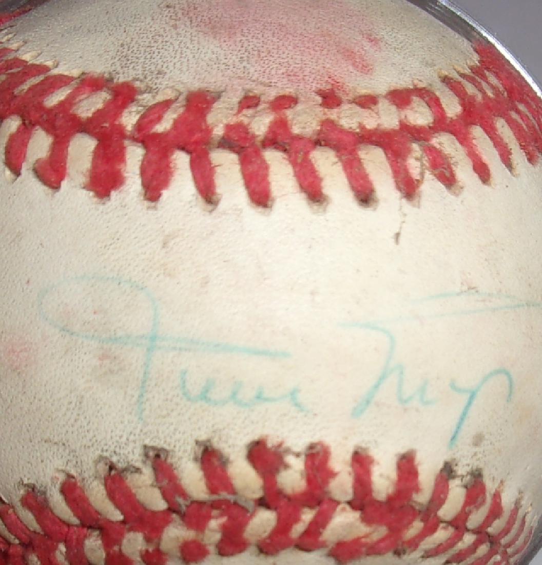 Willie Mays signed/autographed baseball (1 of 5)
