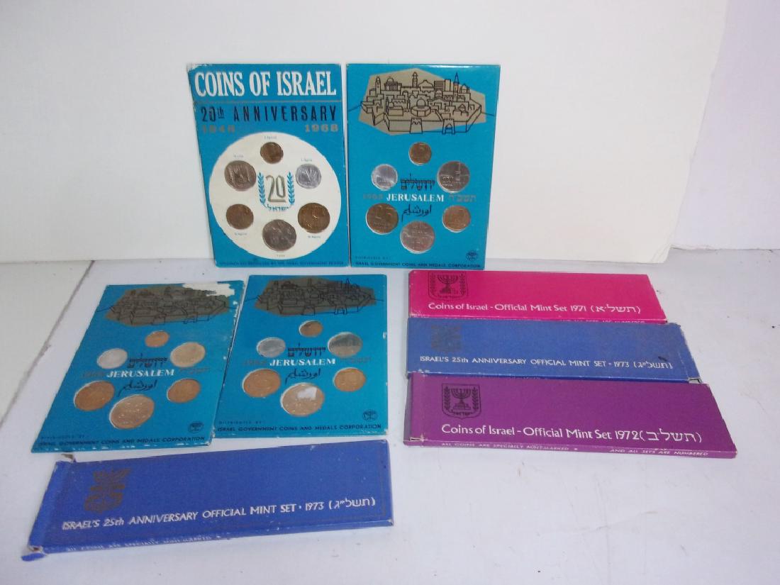 7 sets of coins of Israel (1 of 5)