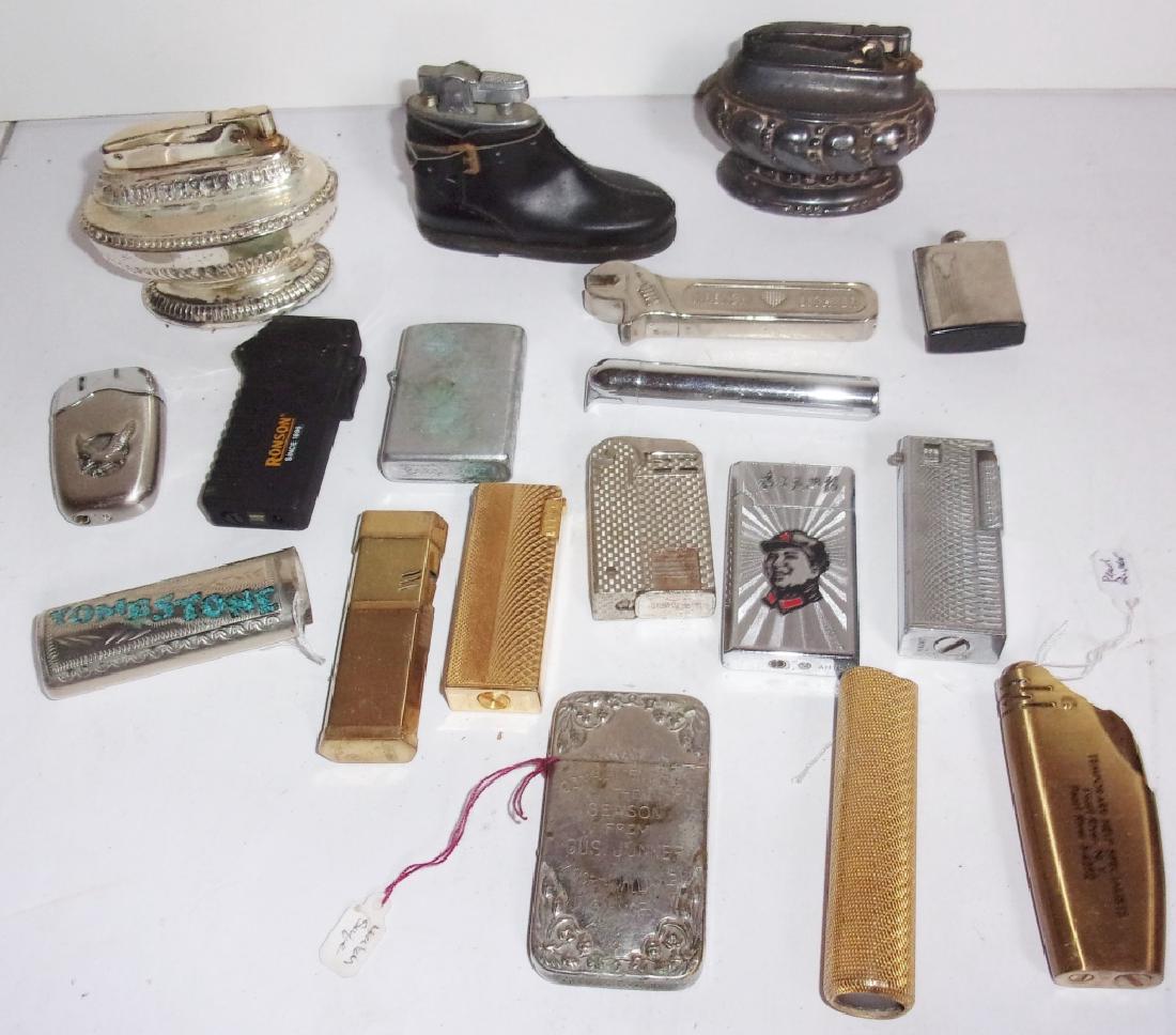 16 vintage cigarette lighters (1 of 7)