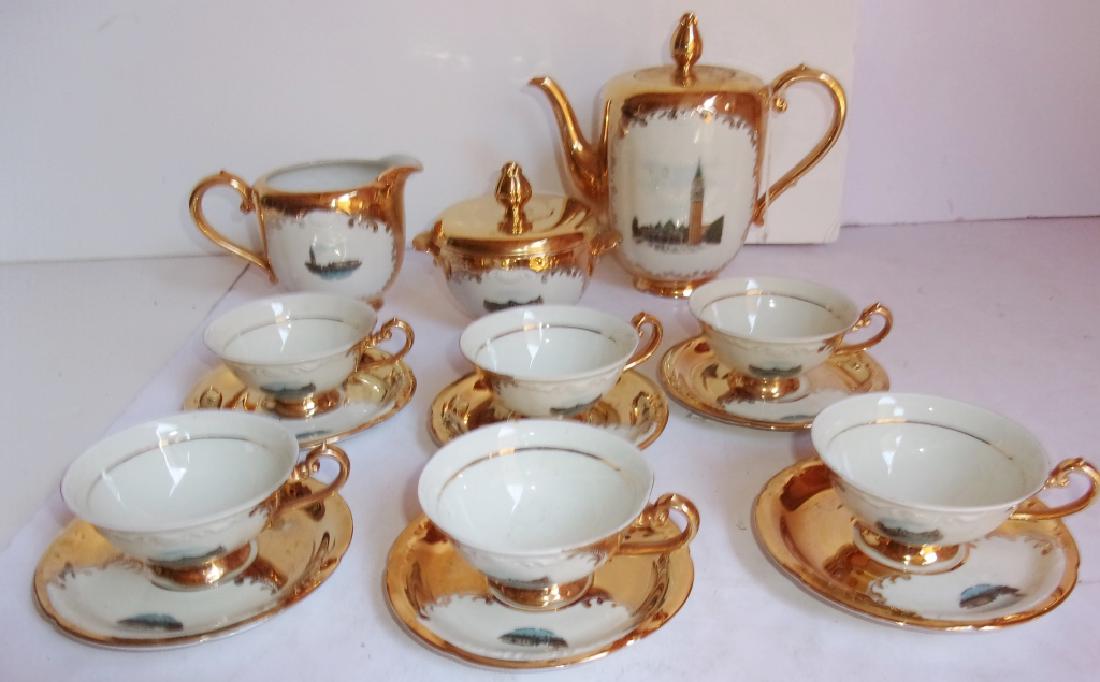 Bavaria gilt tea set (1 of 6)