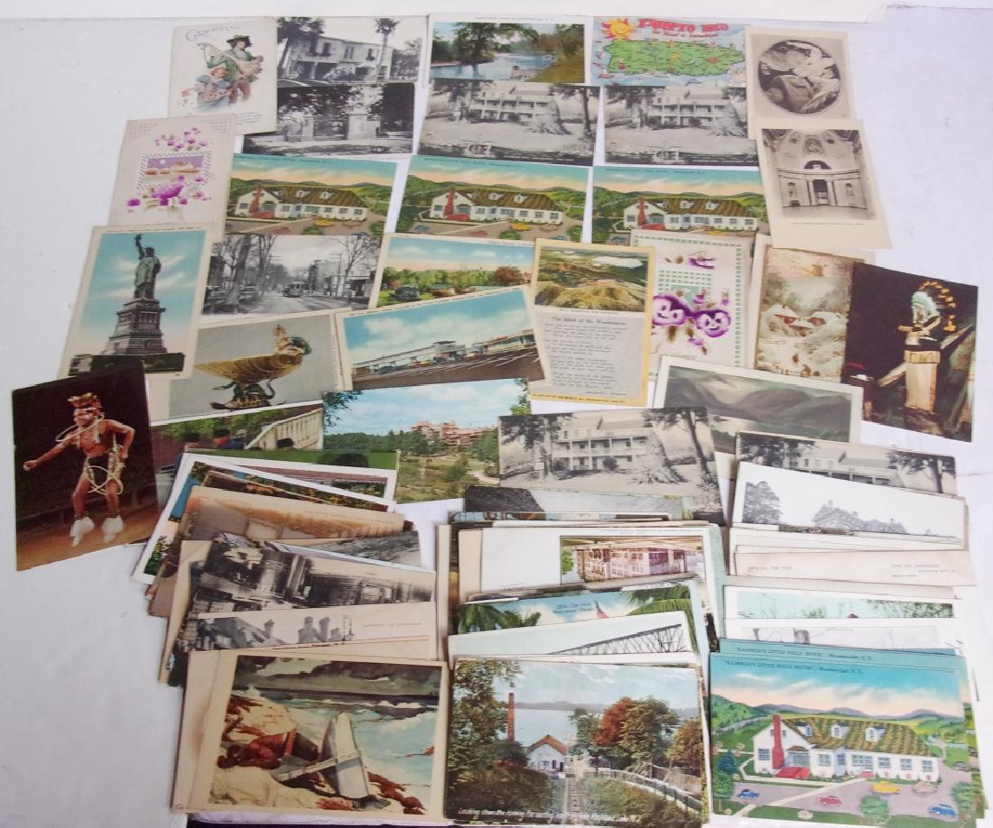 approx. 100 antique and vintage postcards (1 of 1)