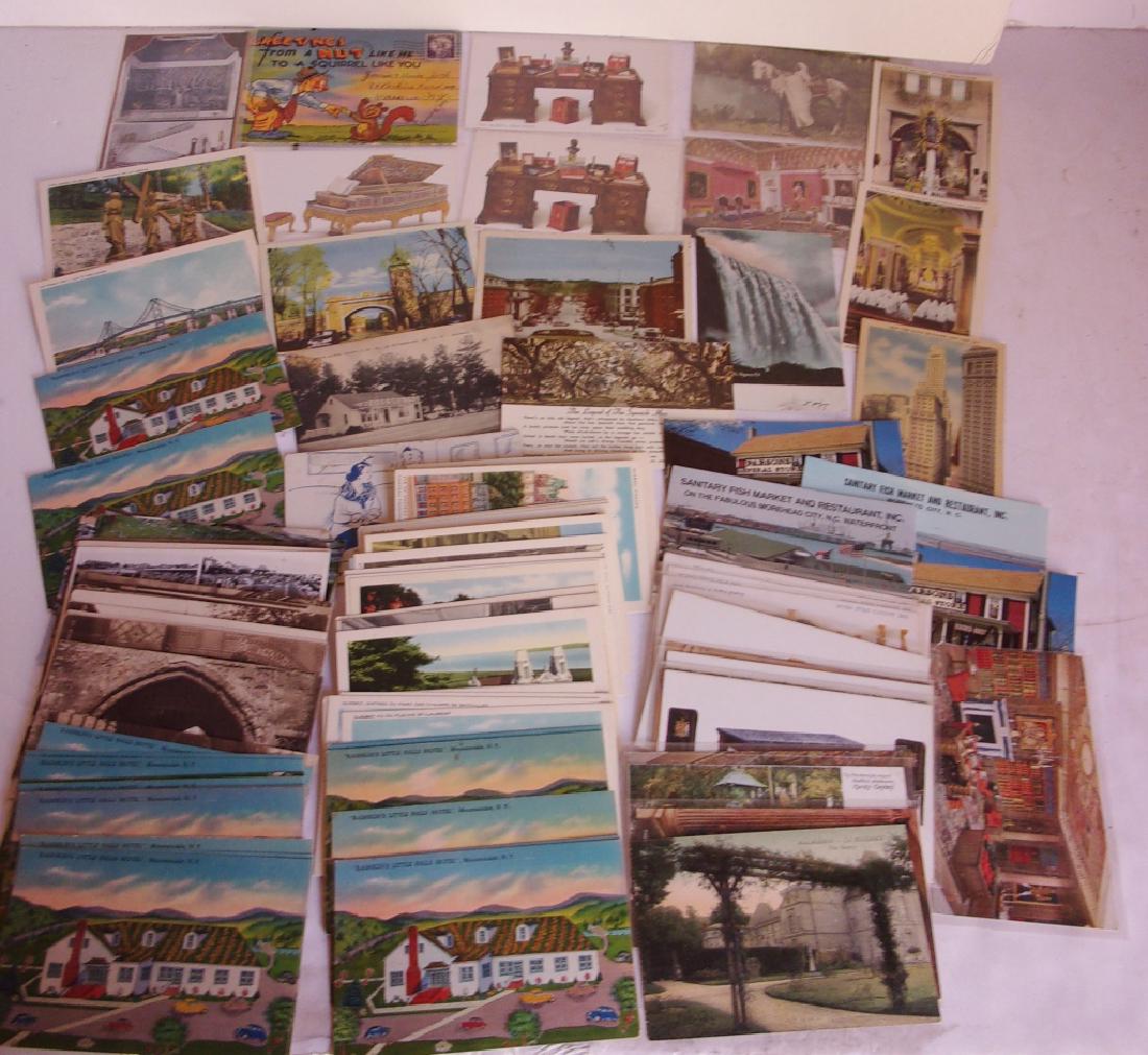 approx. 100 antique and vintage postcards (1 of 1)