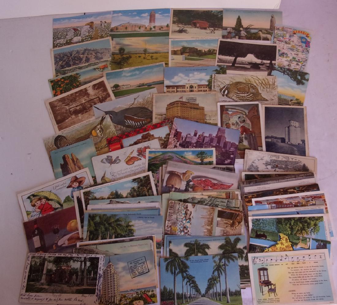approx. 100 antique and vintage postcards (1 of 1)