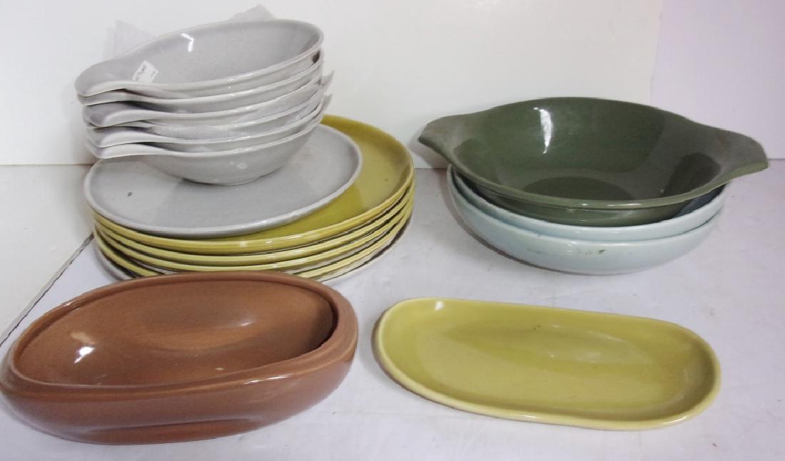 17 piece assorted dishware by Russell Wright (1 of 8)