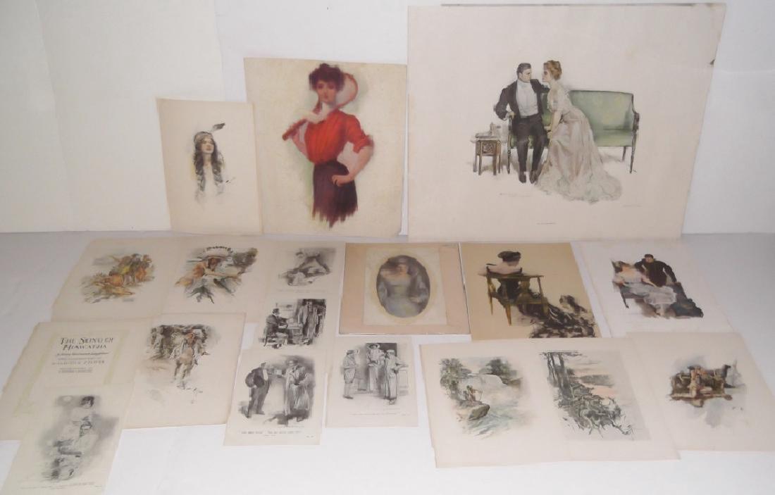 17 20th c.  engravings/etchings (1 of 10)