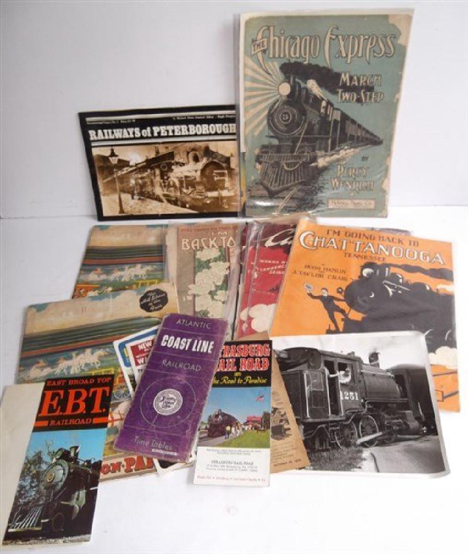 Collection of Railroad/train related items (1 of 10)